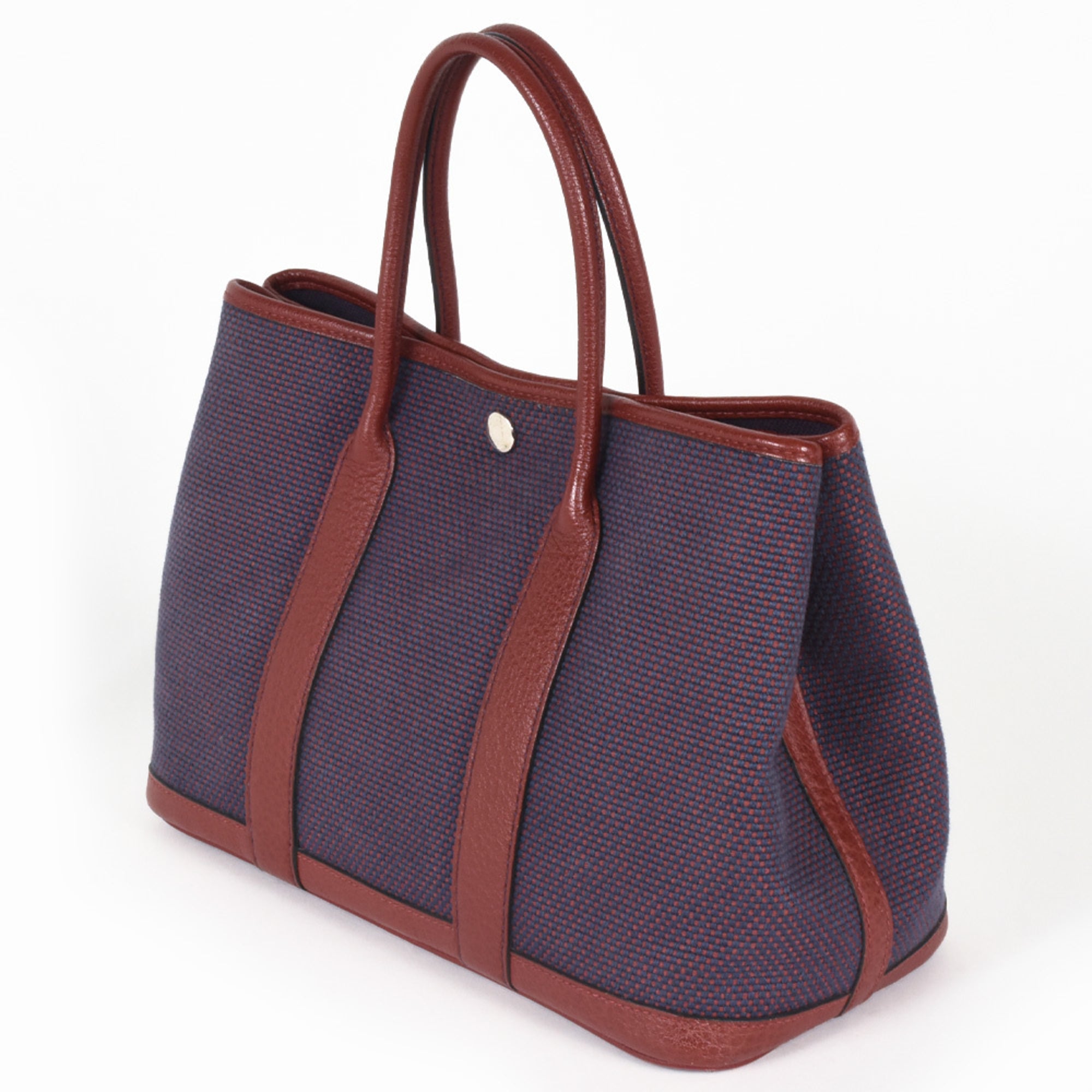 Hermes Rouge H Buffle Skipper Leather Tote Bag (Pre-Owned)