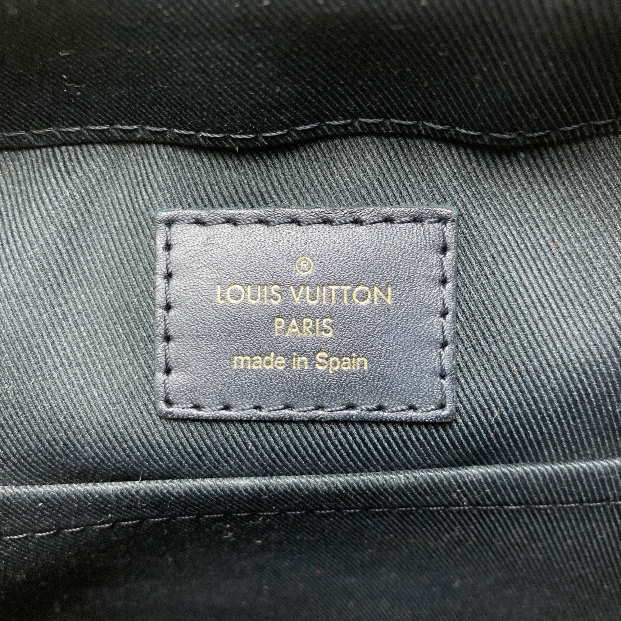 Louis Vuitton Black Monogram Monogram Shoulder Bag (Pre-Owned)