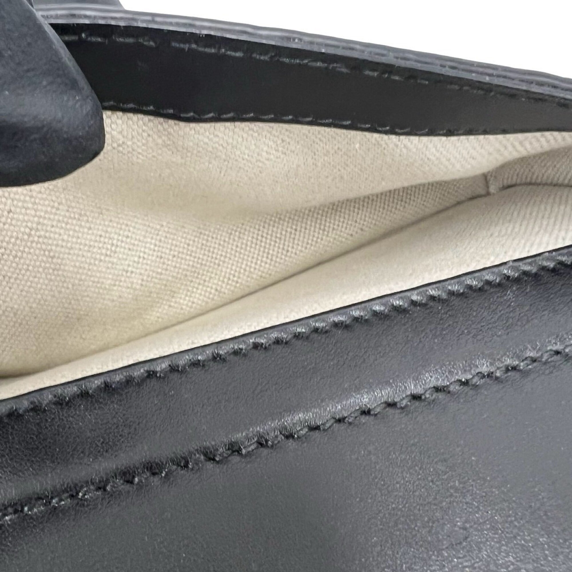 Gucci Black Leather Pouch Shoulder Bag Sling Bag (Pre-Owned)