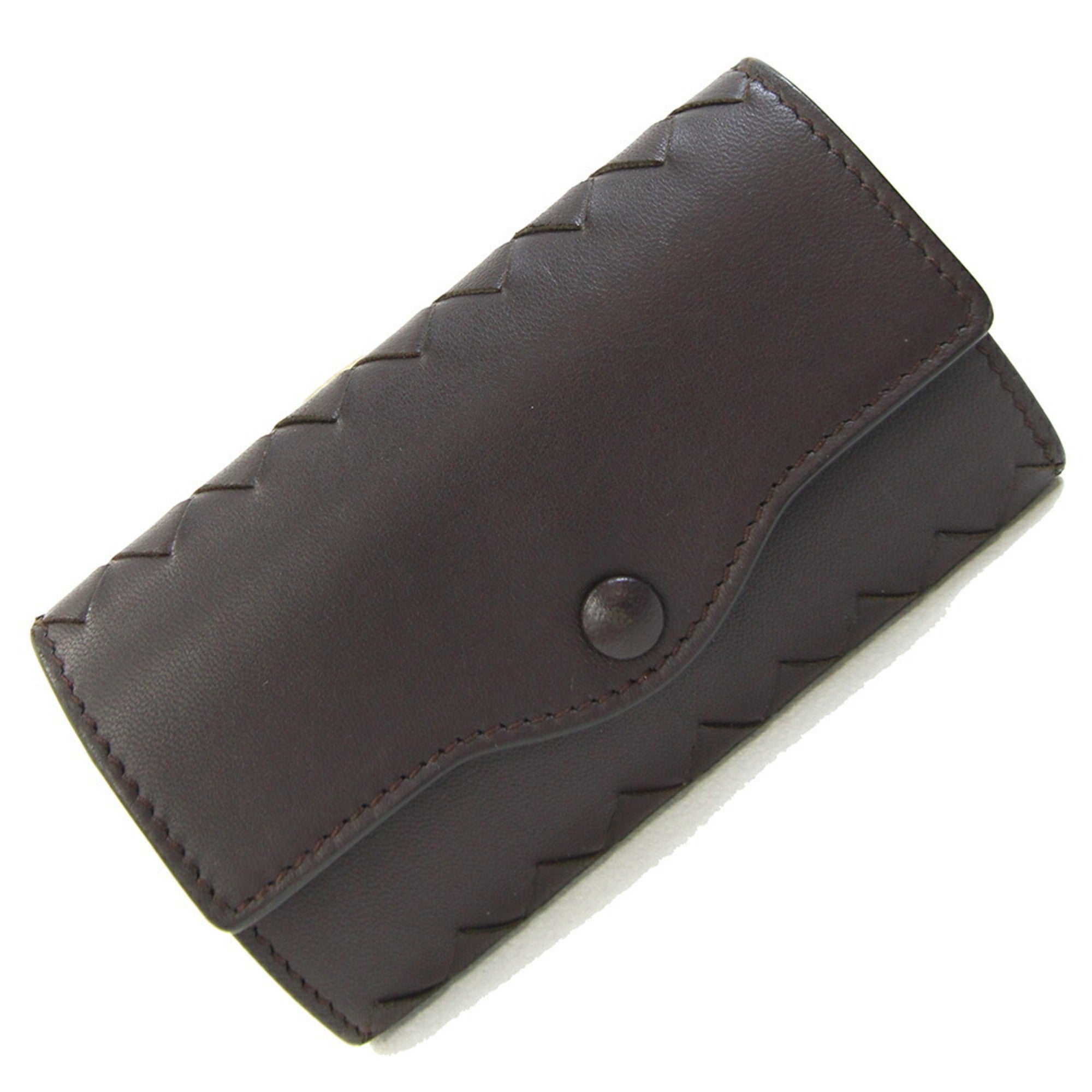 Bottega Veneta Intrecciato Dark Brown Intrecciato (Pre-Owned)