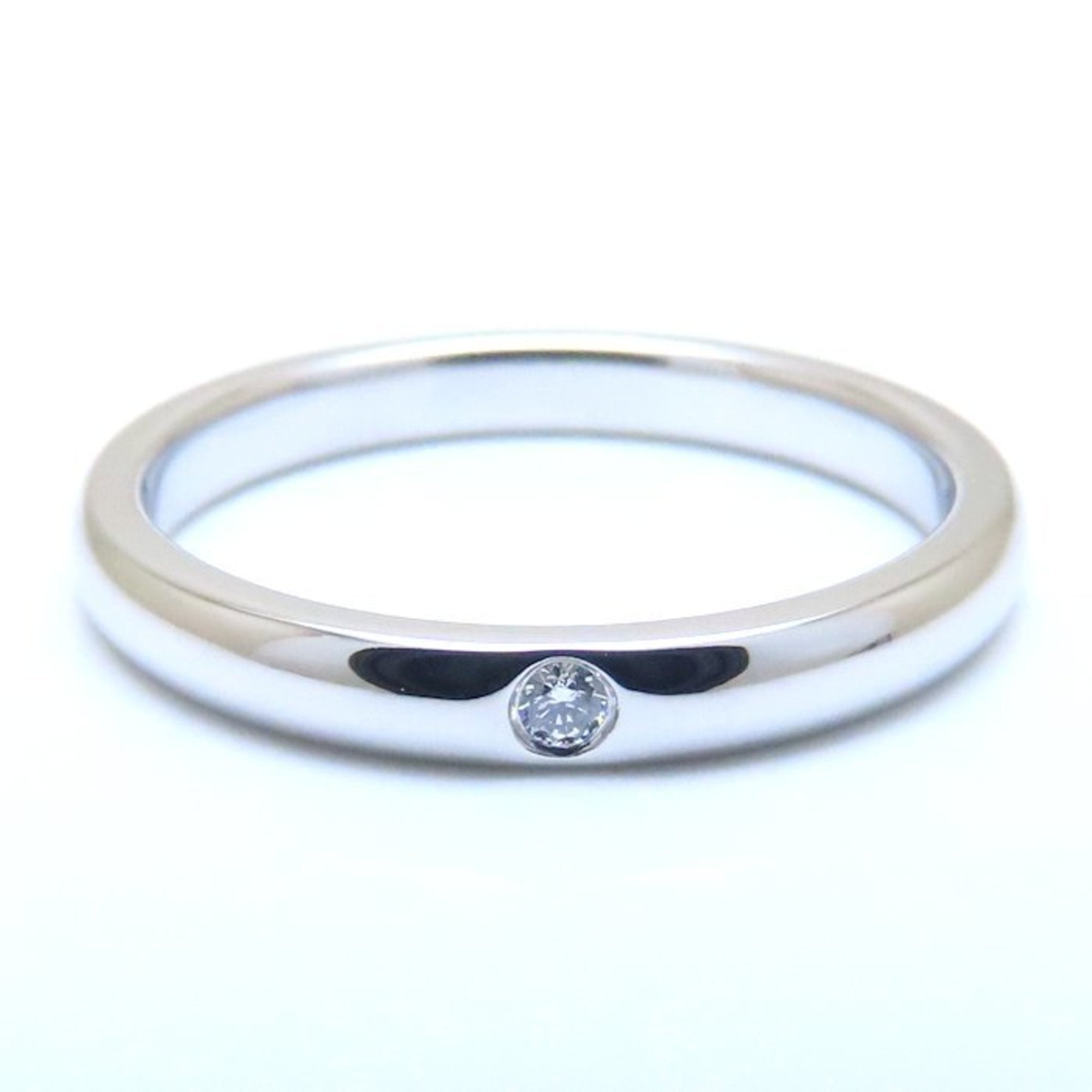 Tiffany Platinum Platinum Band Ring (Pre-Owned)