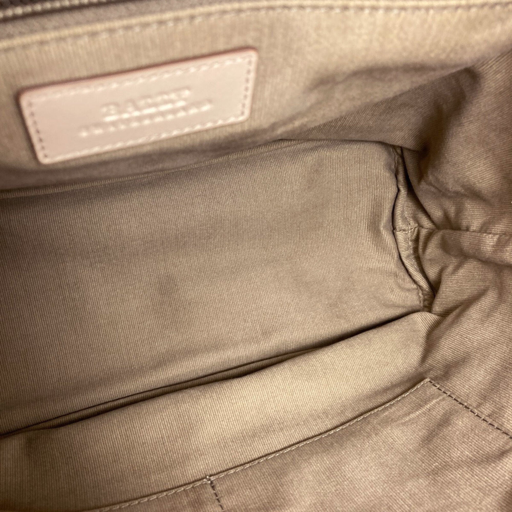 Bally Beige Leather Tote Bag (Pre-Owned)