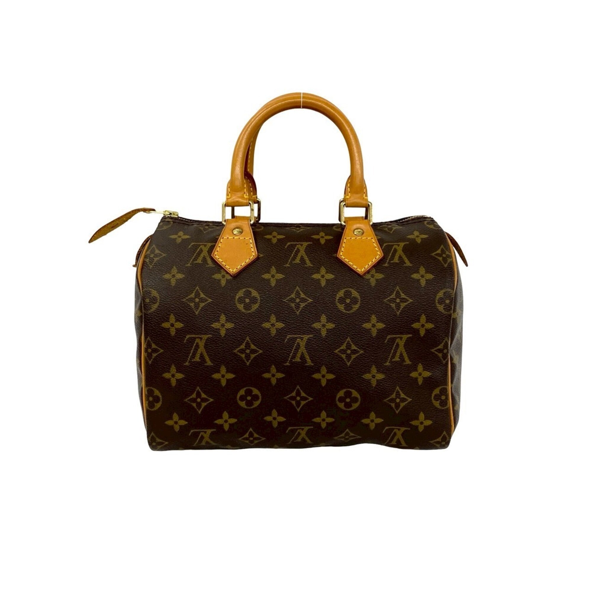 Louis Vuitton Brown Leather Pvc Boston Bag Handbag (Pre-Owned)