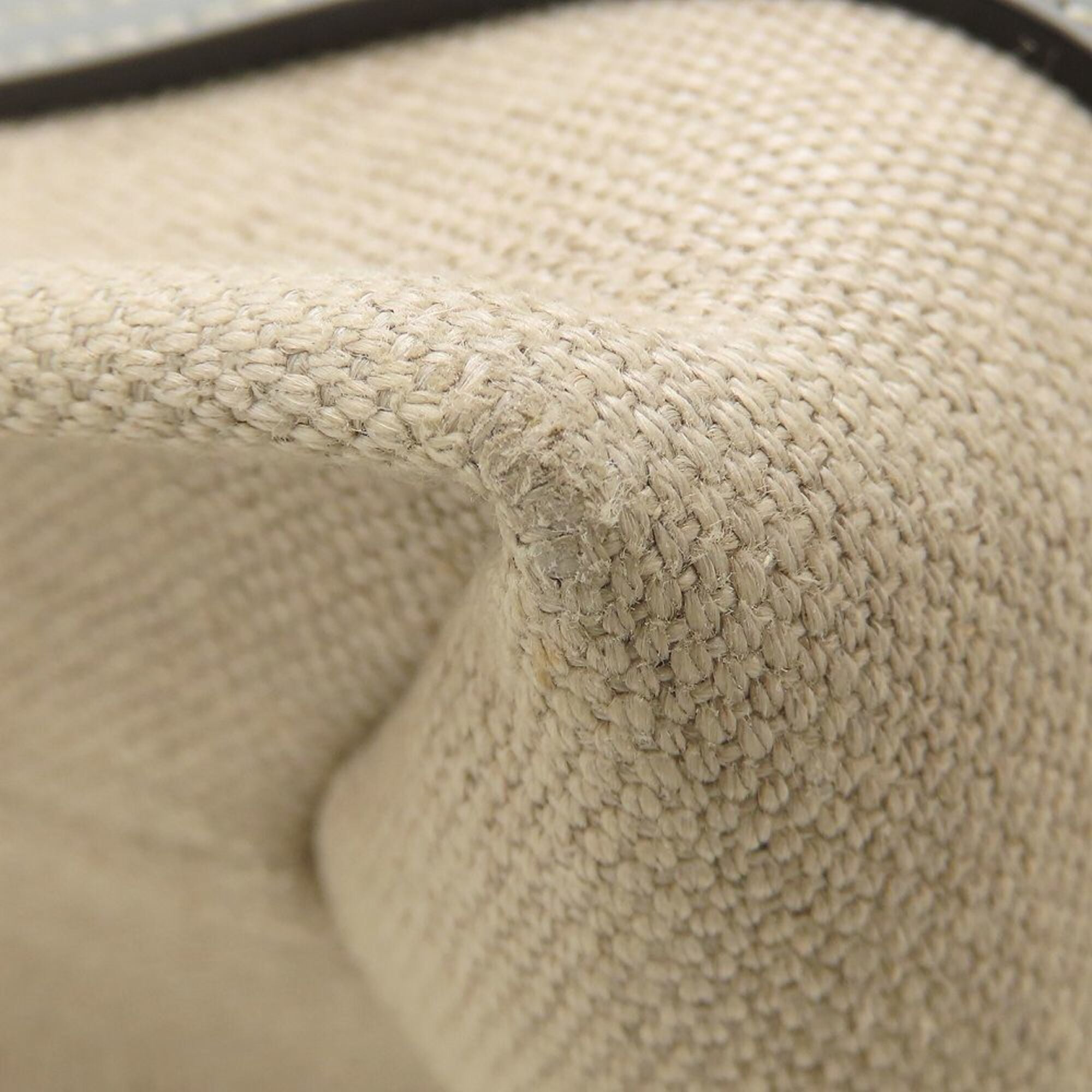 Chloé Beige Linen Leather Handbag (Pre-Owned)