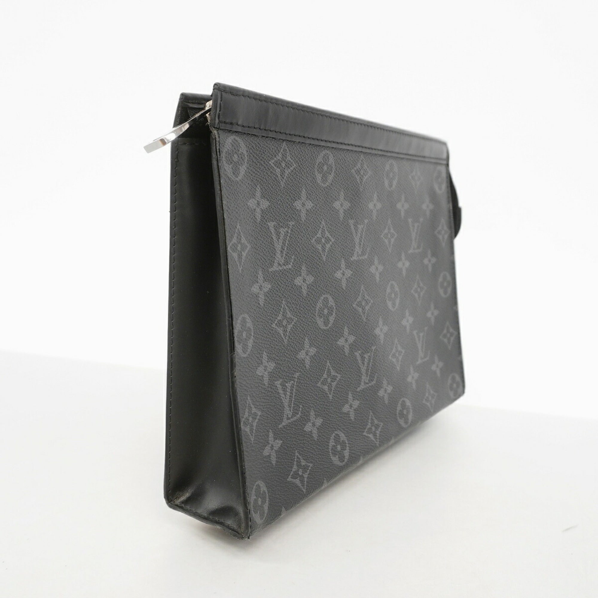 Louis Vuitton Black Clutch Bag (Pre-Owned)