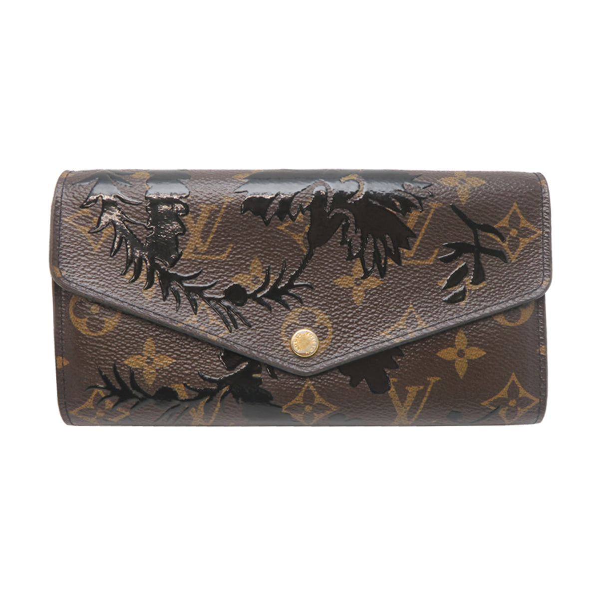 Louis Vuitton Monogram Brown Monogram Long Wallet (Bi-Fold) (Pre-Owned)