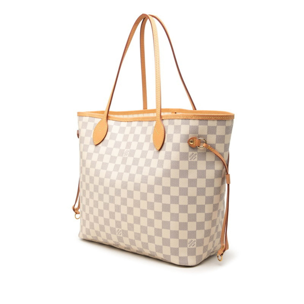 Louis Vuitton White Pvc Leather Pouch Shoulder Bag Tote Bag (Pre-Owned)