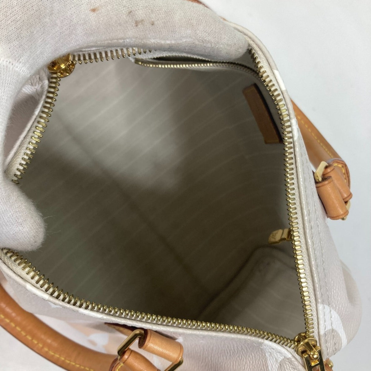 Louis Vuitton Orange Monogram Boston Bag Handbag Shoulder Bag (Pre-Owned)