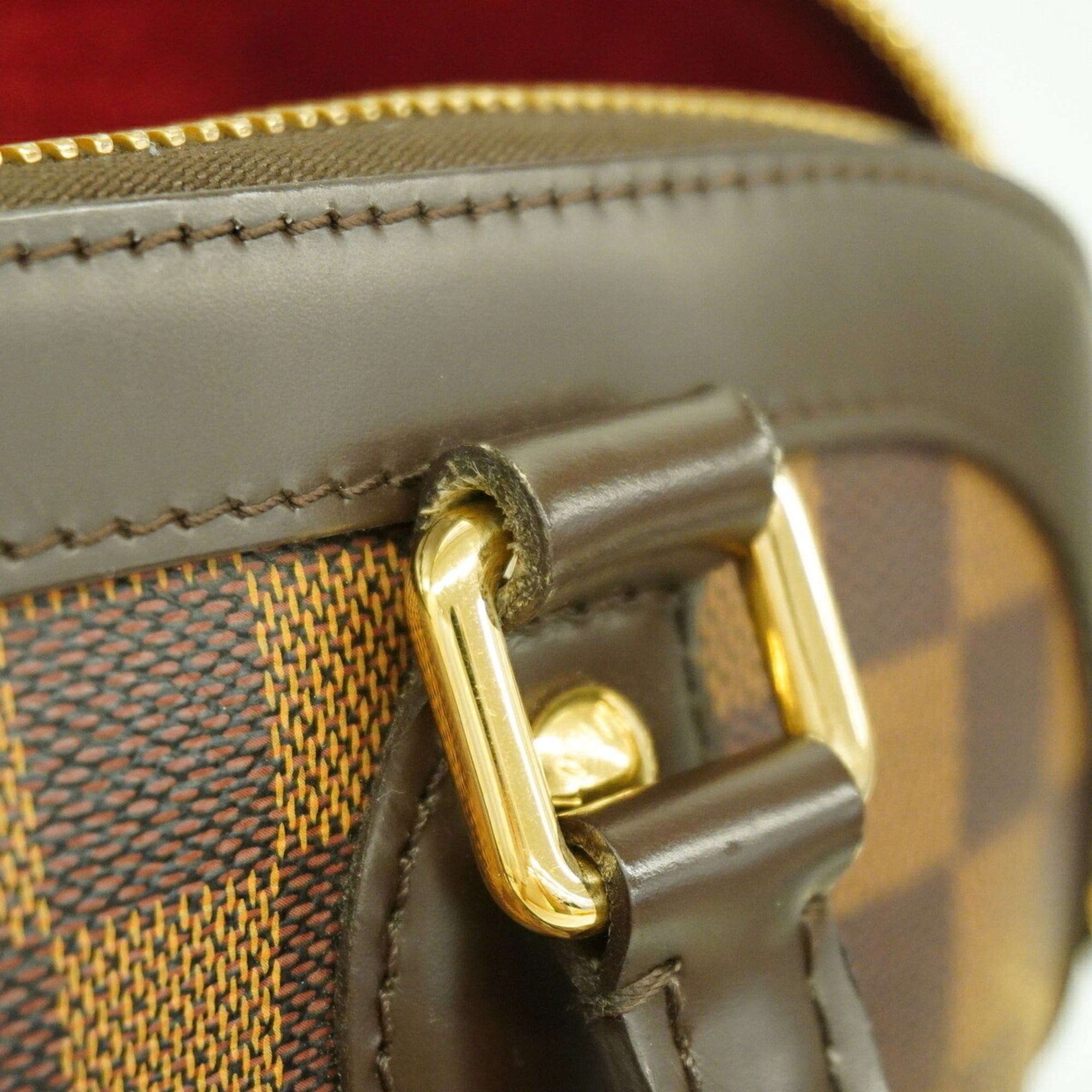 Louis Vuitton Ebene Handbag (Pre-Owned)
