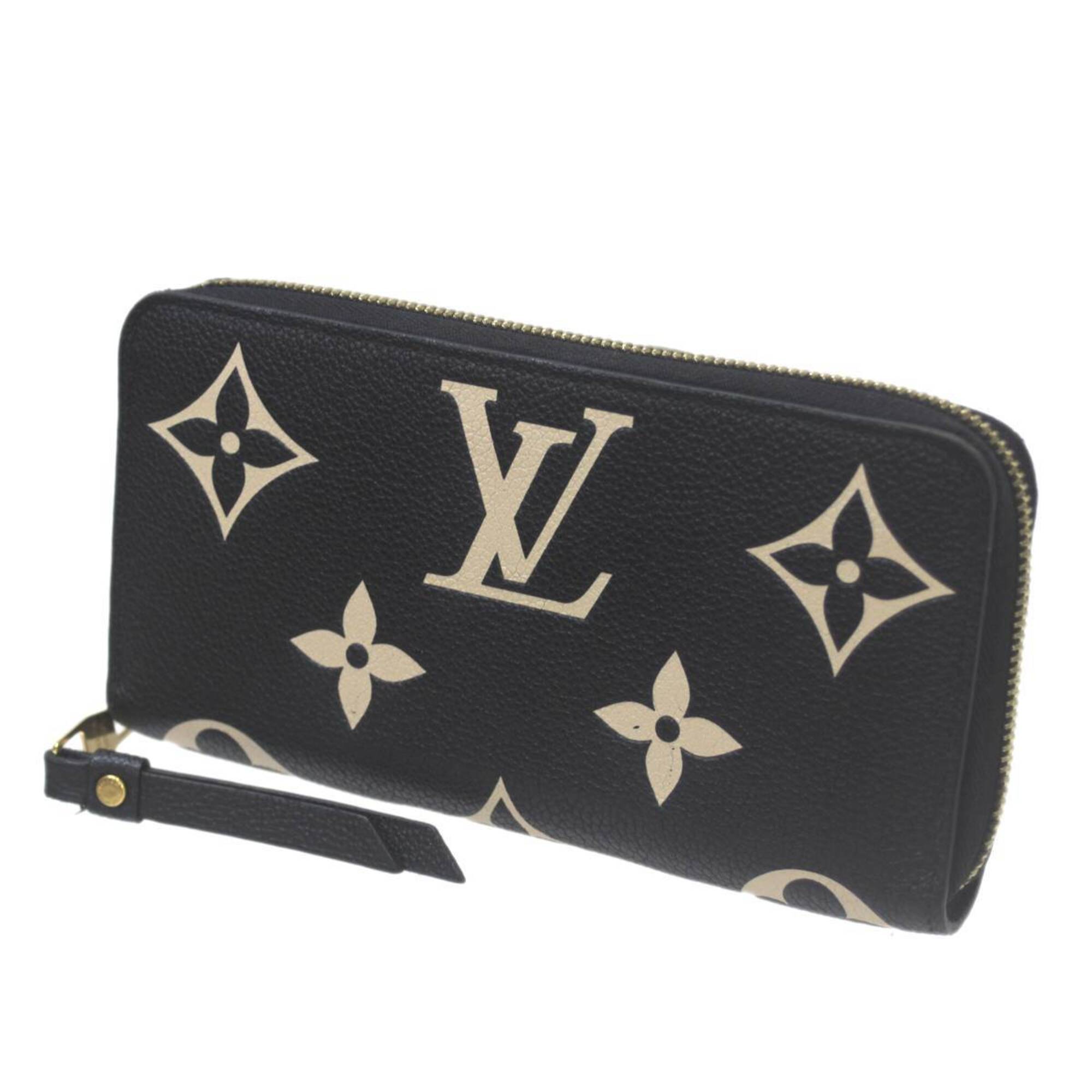 Louis Vuitton Monogram Empreinte Black Monogram Empreinte Long Wallet (Bi-Fold) (Pre-Owned)
