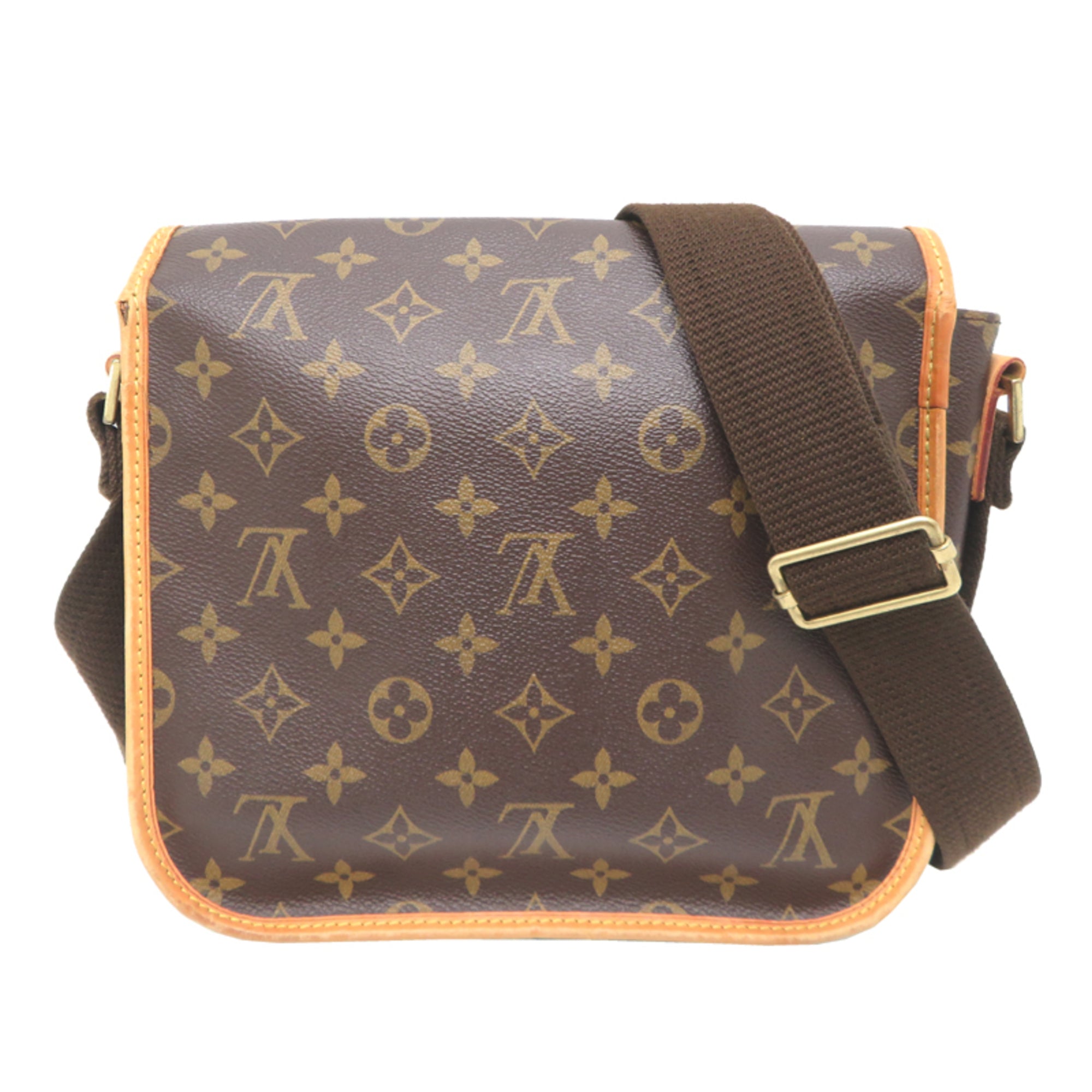 Louis Vuitton Brown Monogram Shoulder Bag (Pre-Owned)