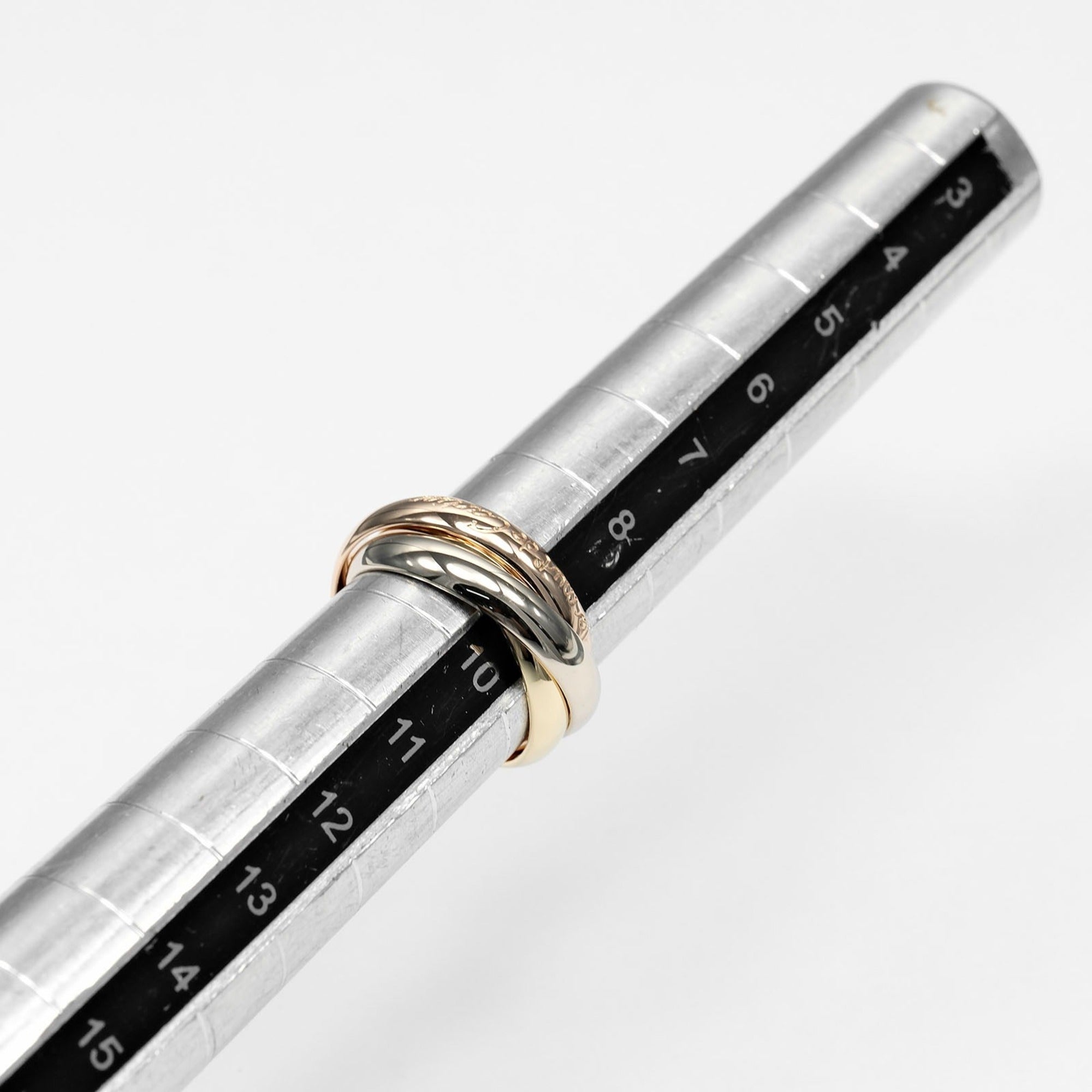 Cartier Yellow Gold (18K) Pink Gold (18K) White Gold (18K) Band Ring (Pre-Owned)