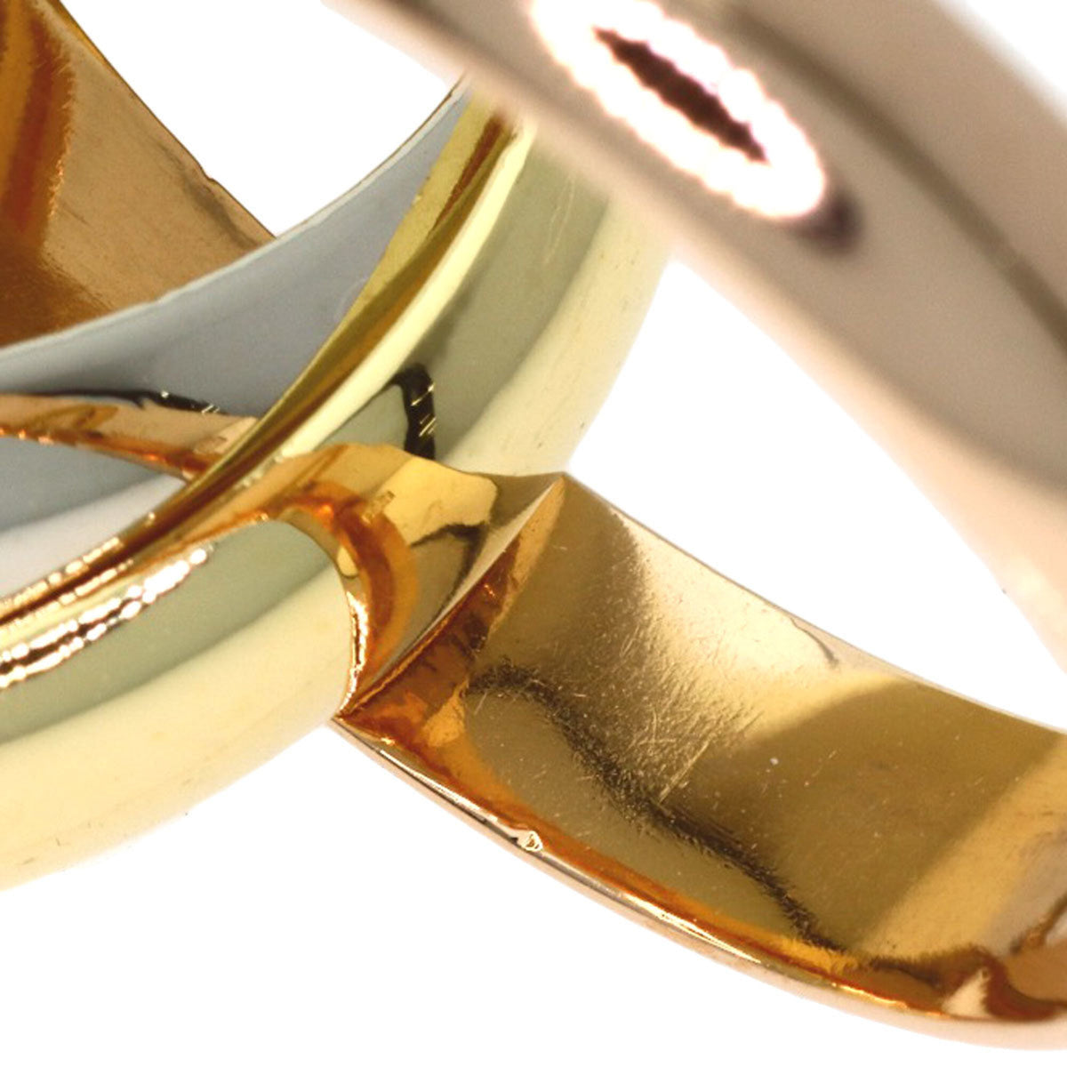 Cartier Yellow Gold (18K) Pink Gold (18K) White Gold (18K) Band Ring (Pre-Owned)
