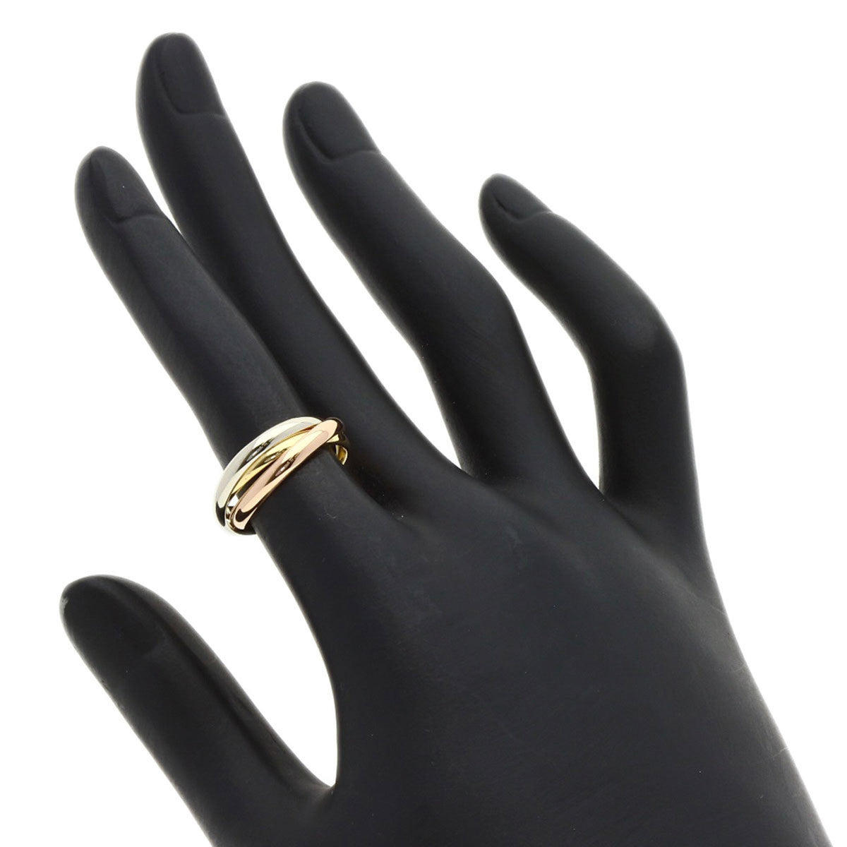 Cartier Yellow Gold (18K) Pink Gold (18K) White Gold (18K) Band Ring (Pre-Owned)