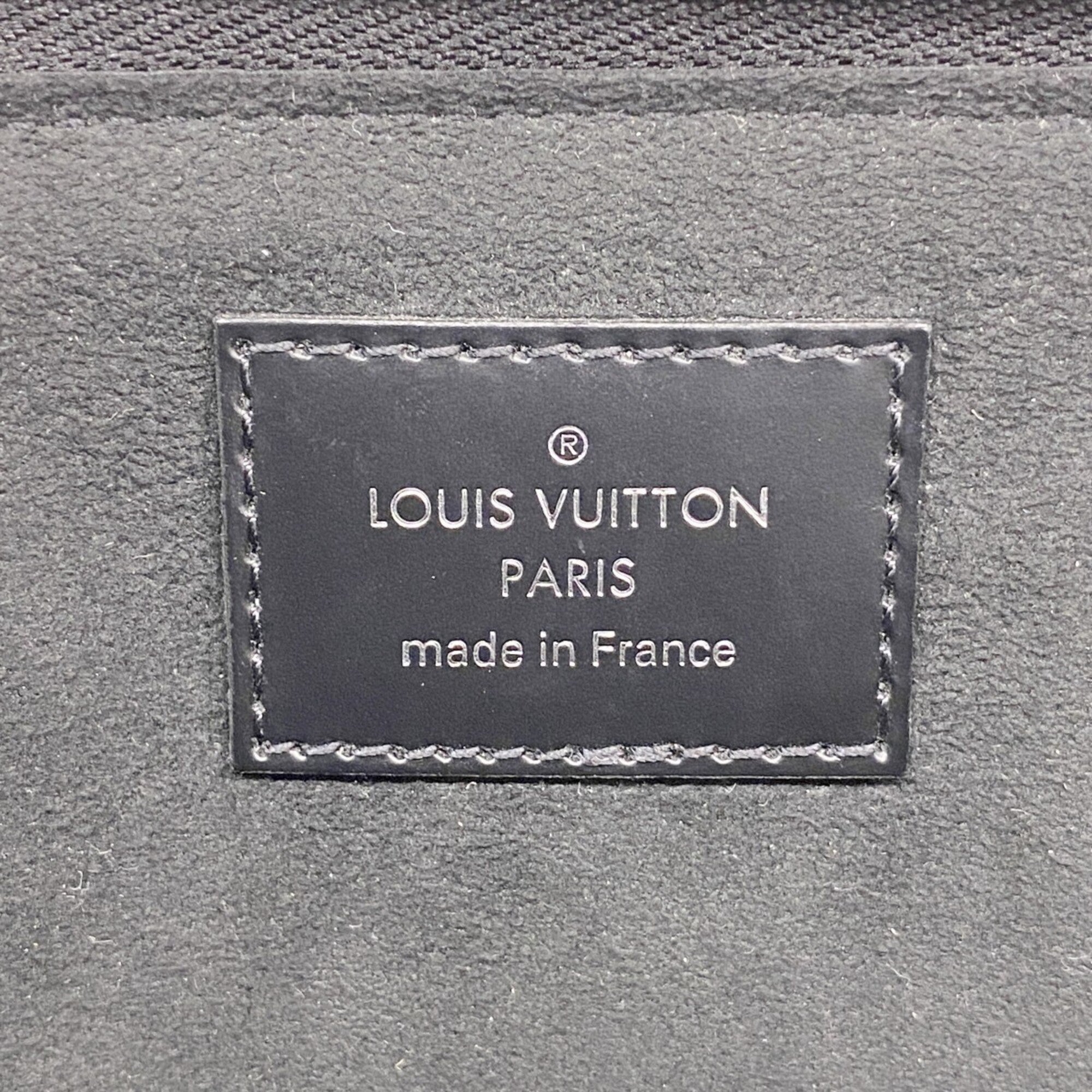 Louis Vuitton Black Silver Clutch Bag (Pre-Owned)