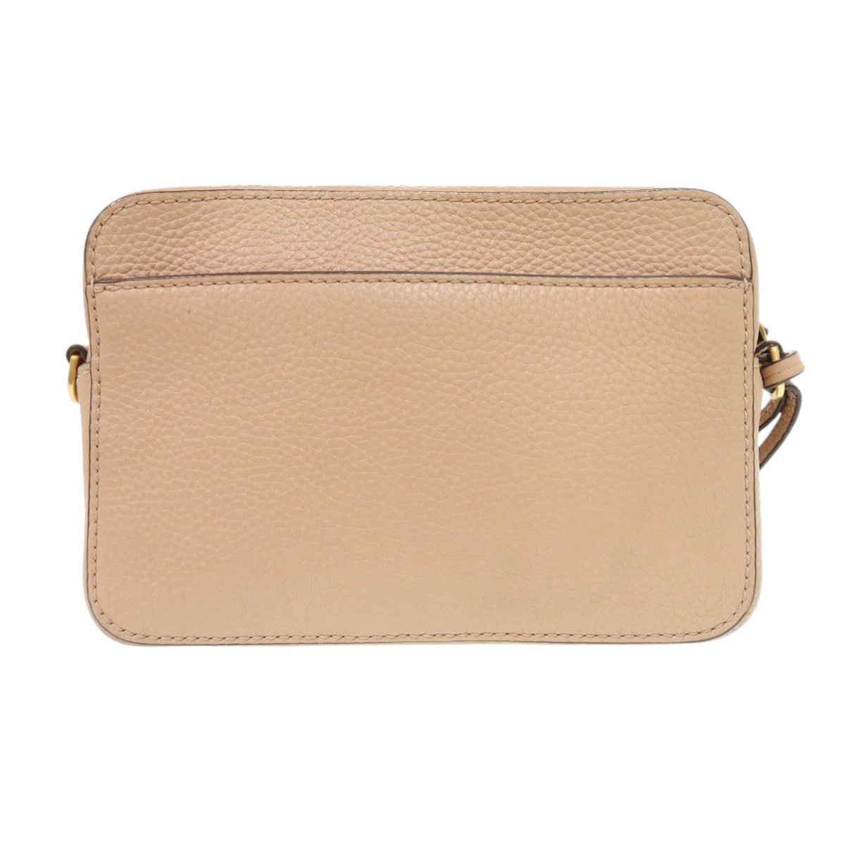 Tory Burch Pink Beige Leather Shoulder Bag (Pre-Owned)