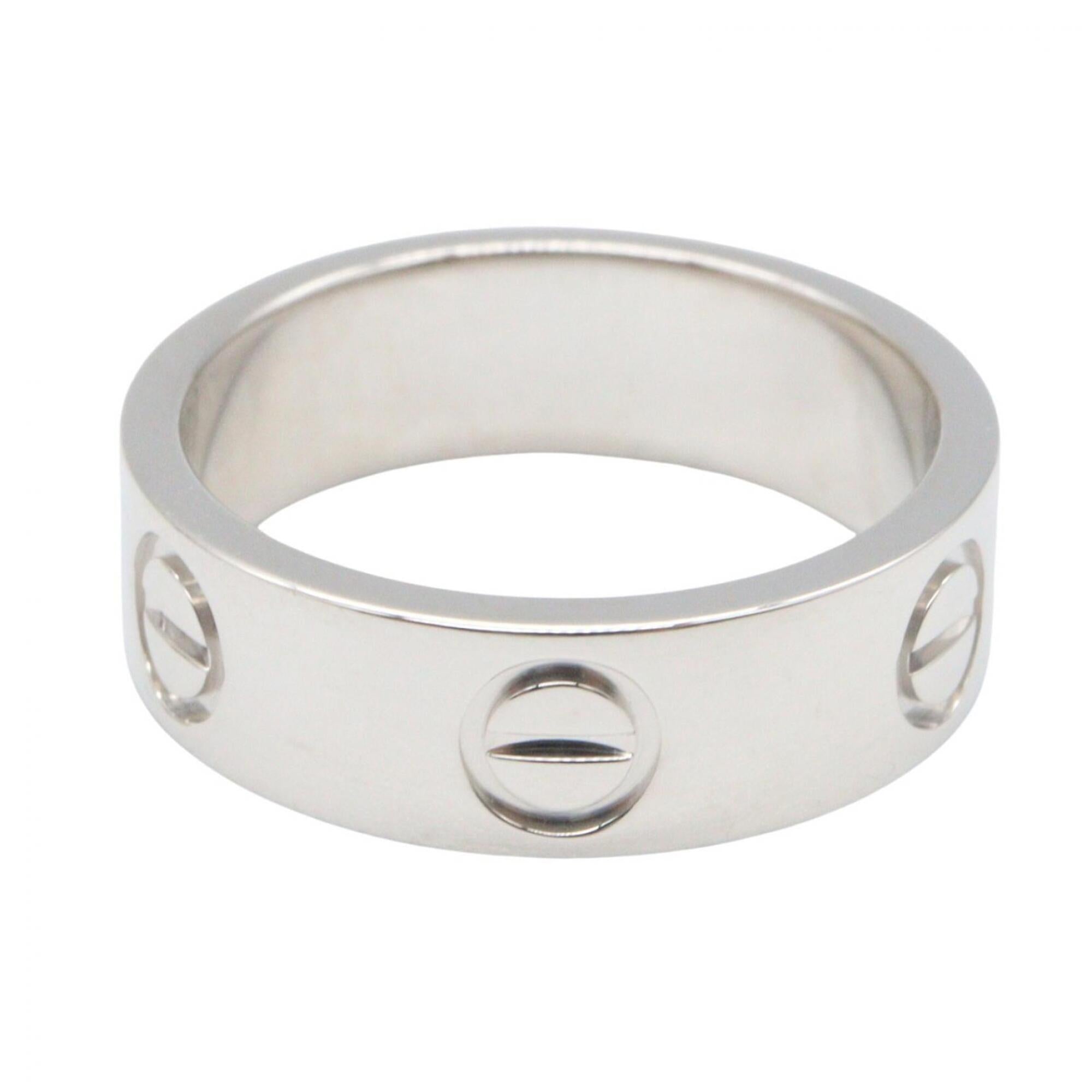 Cartier White Gold White Gold (18K) Band Ring (Pre-Owned)