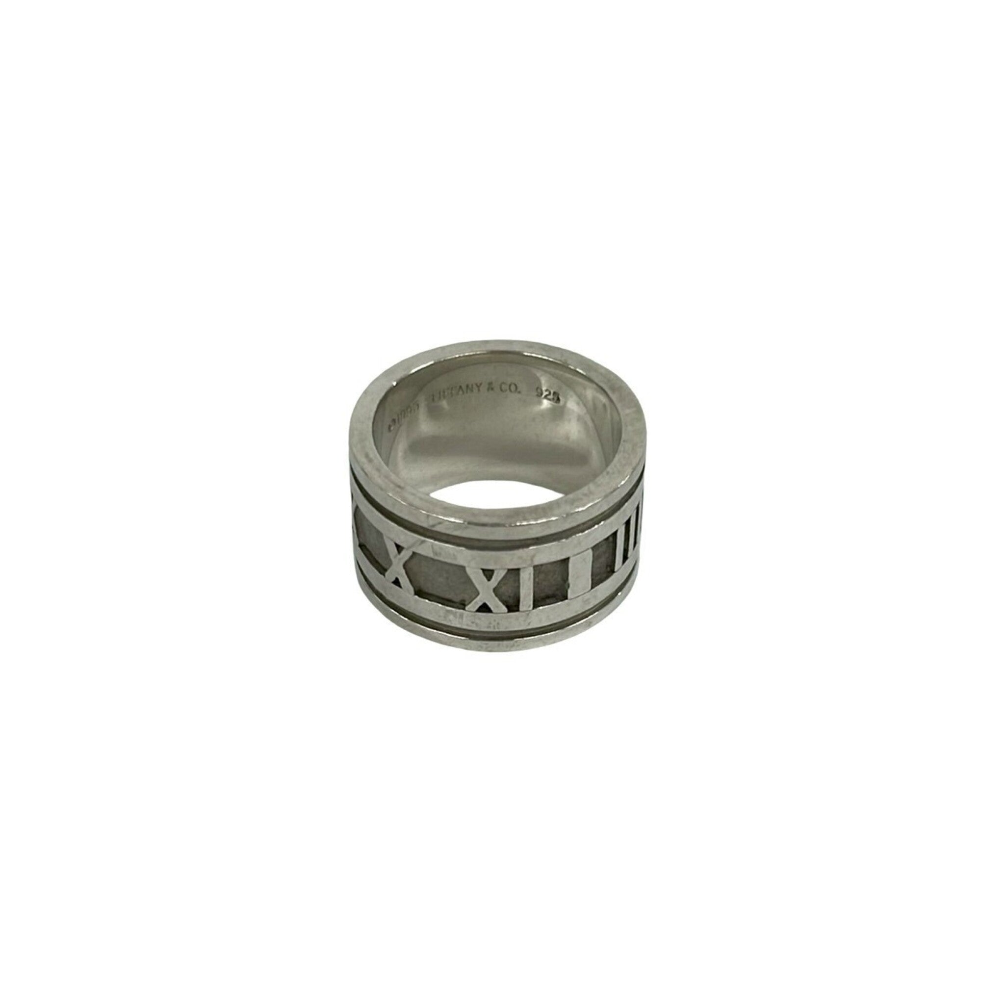 Tiffany Silver Silver 925 Band Ring (Pre-Owned)