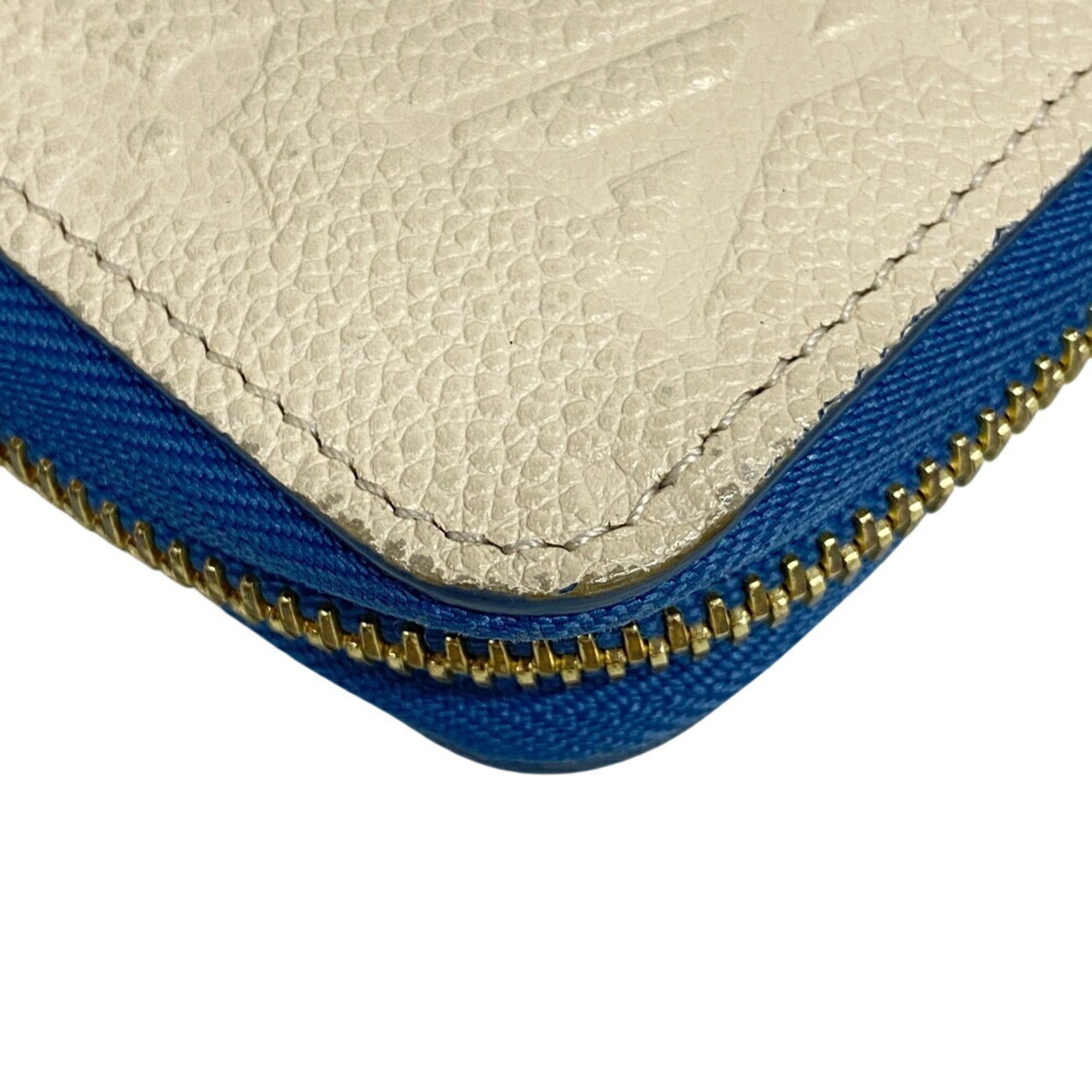 Louis Vuitton Ivory Leather Long Wallet (Bi-Fold) (Pre-Owned)