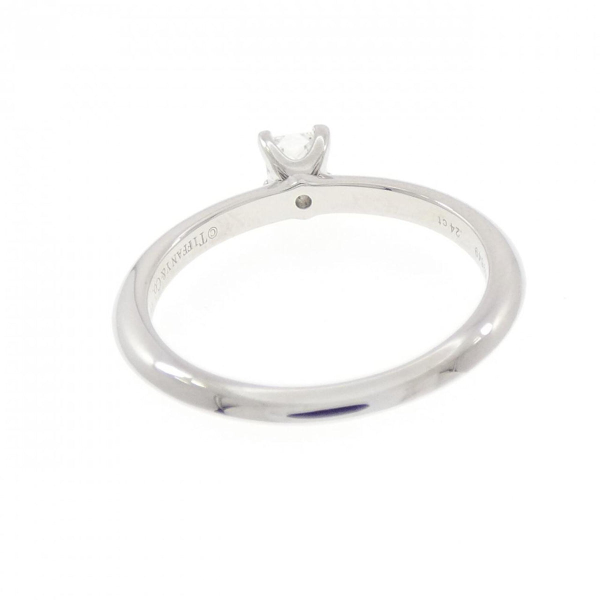 Tiffany Platinum 950 Band Ring (Pre-Owned)