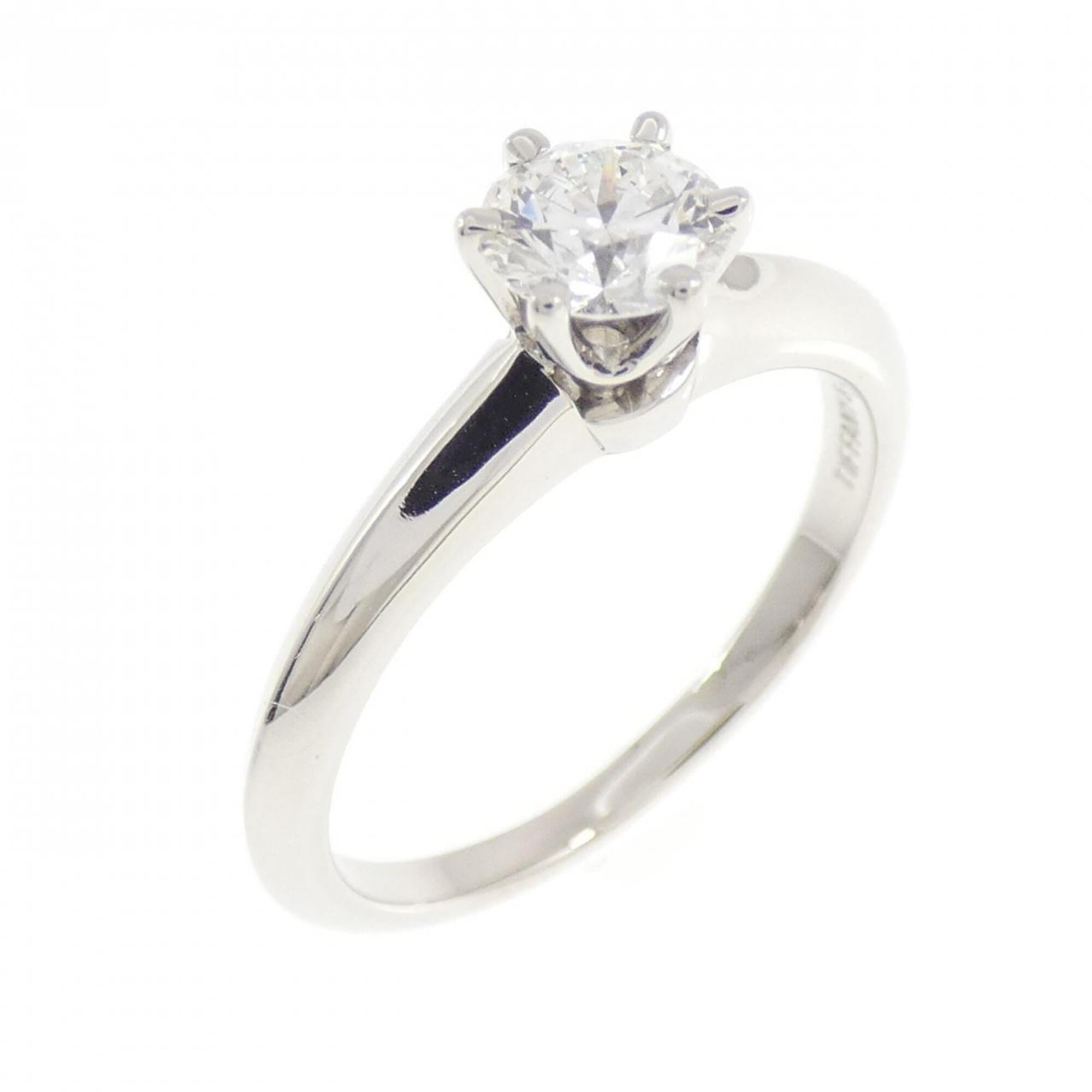Tiffany Platinum 950 Band Ring (Pre-Owned)