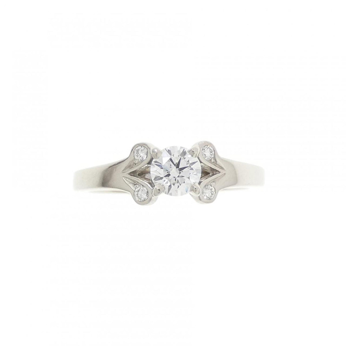 Cartier Platinum Platinum 950 Band Ring (Pre-Owned)