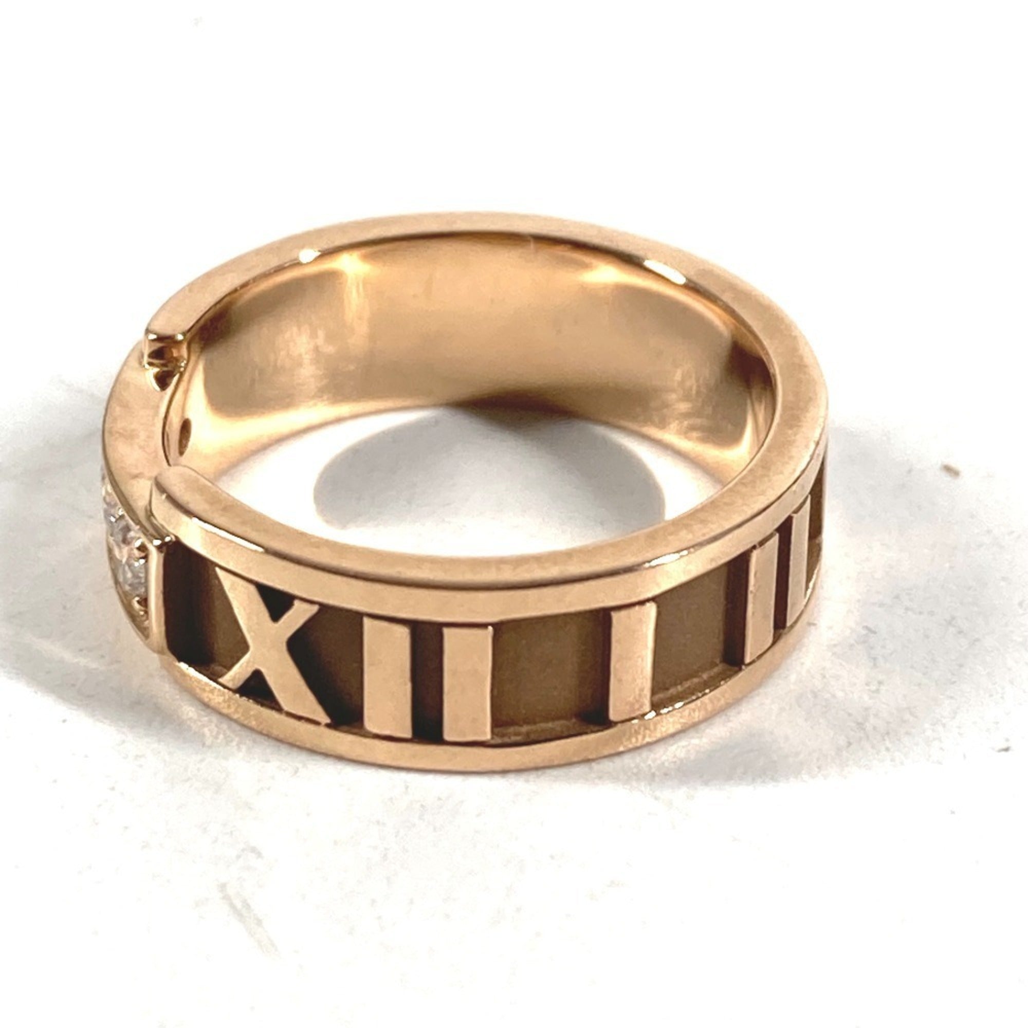 Tiffany Atlas Pink Gold (18K) Band Ring (Pre-Owned)