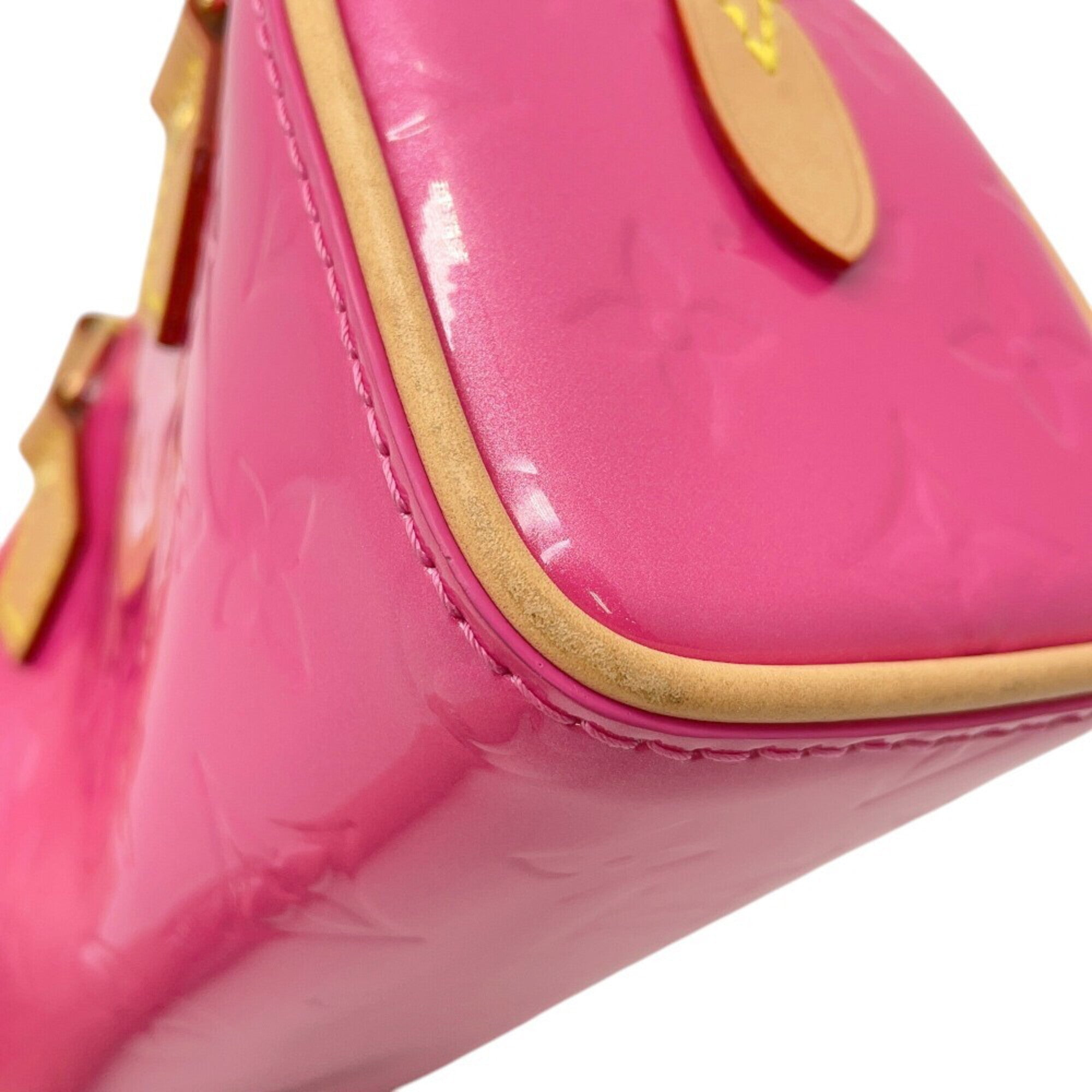 Louis Vuitton Pink Monogram Vernis Handbag Shoulder Bag (Pre-Owned)