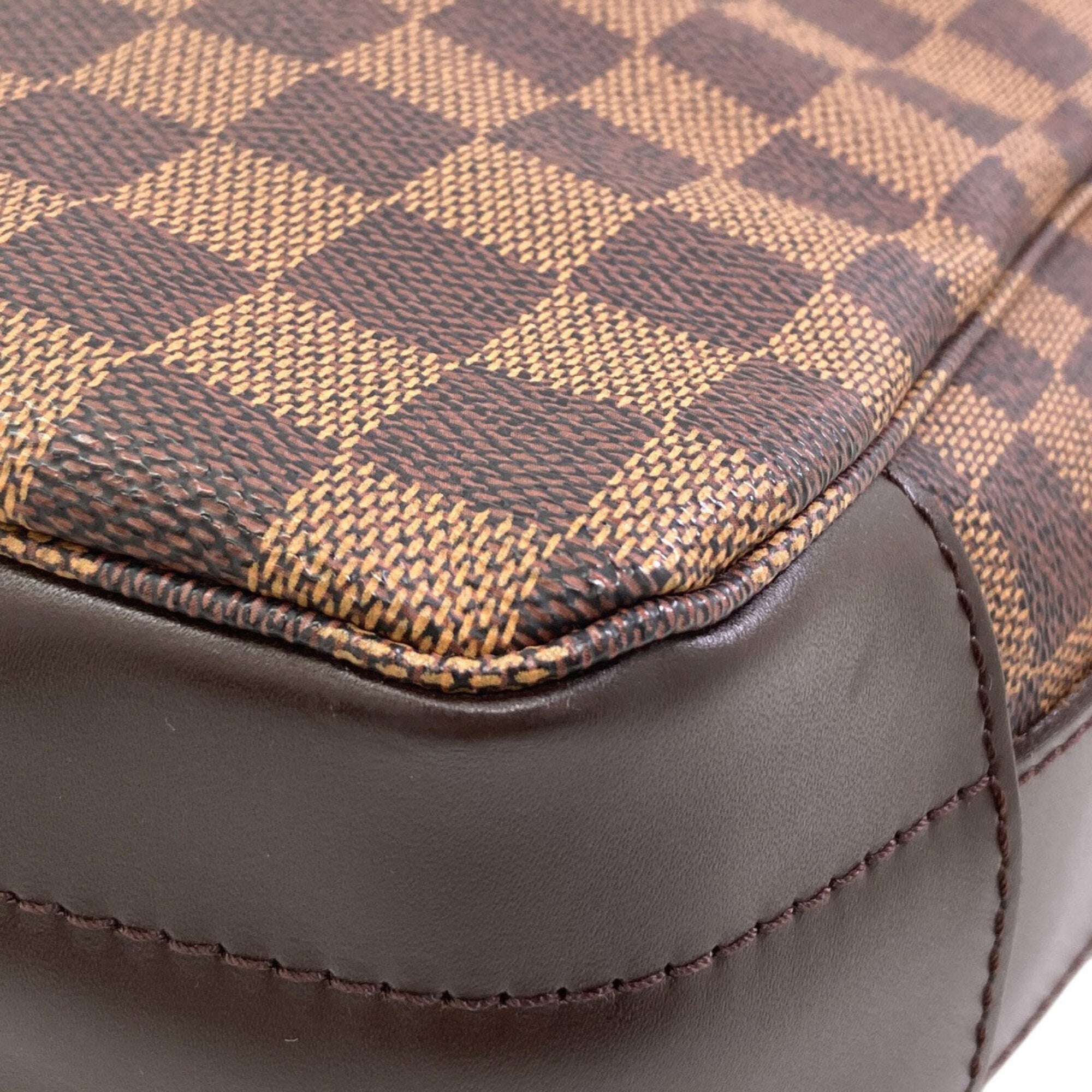 Louis Vuitton Damier Damier Canvas Ebene Damier Canvas Shoulder Bag (Pre-Owned)