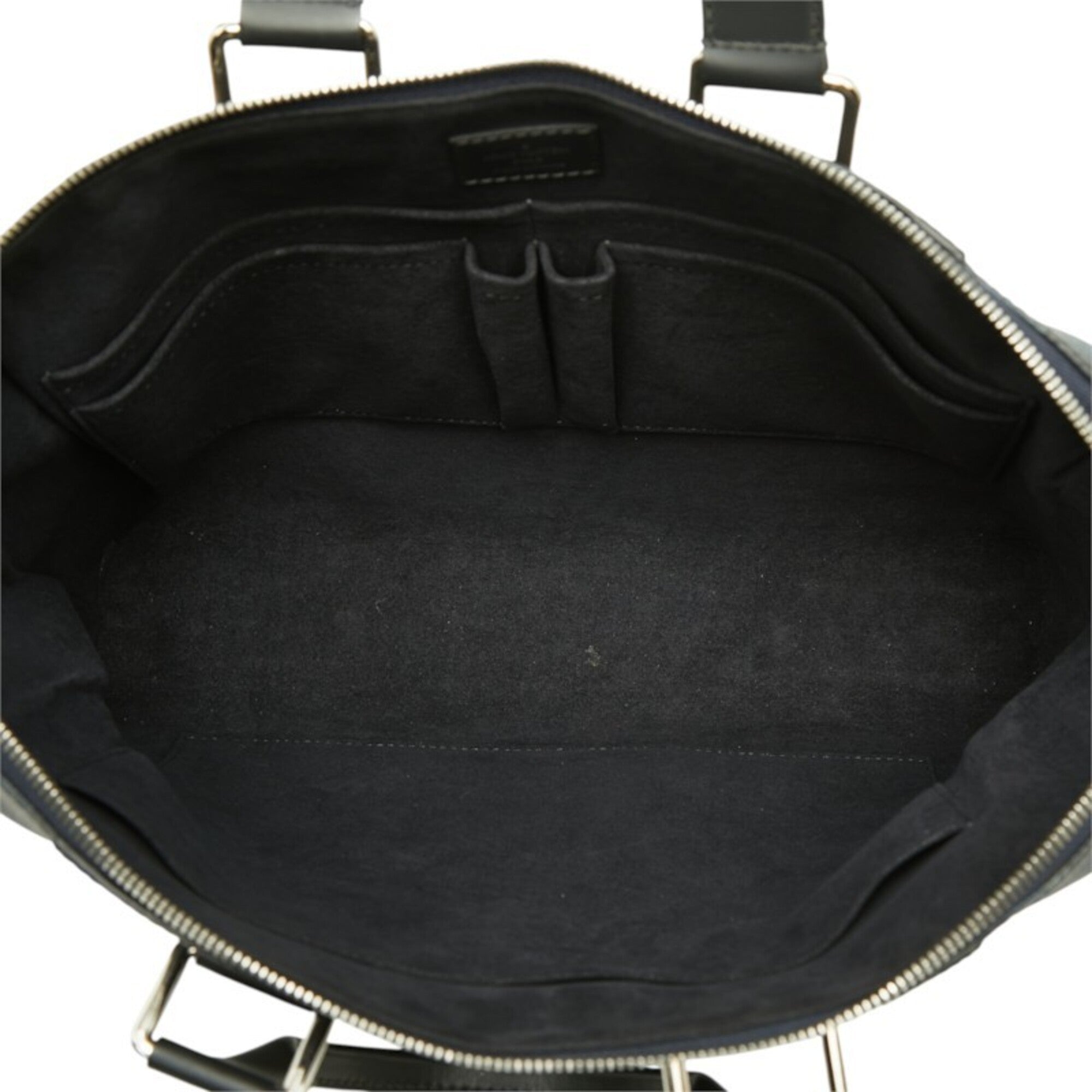 Louis Vuitton Navy Black Pvc Leather (Pre-Owned)