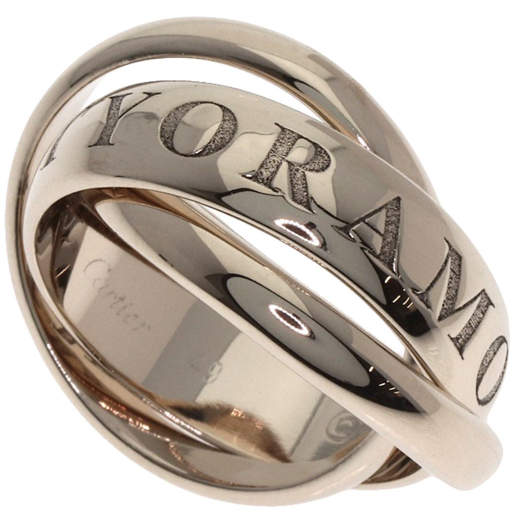 Cartier Trinity White Gold (18K) Band Ring (Pre-Owned)