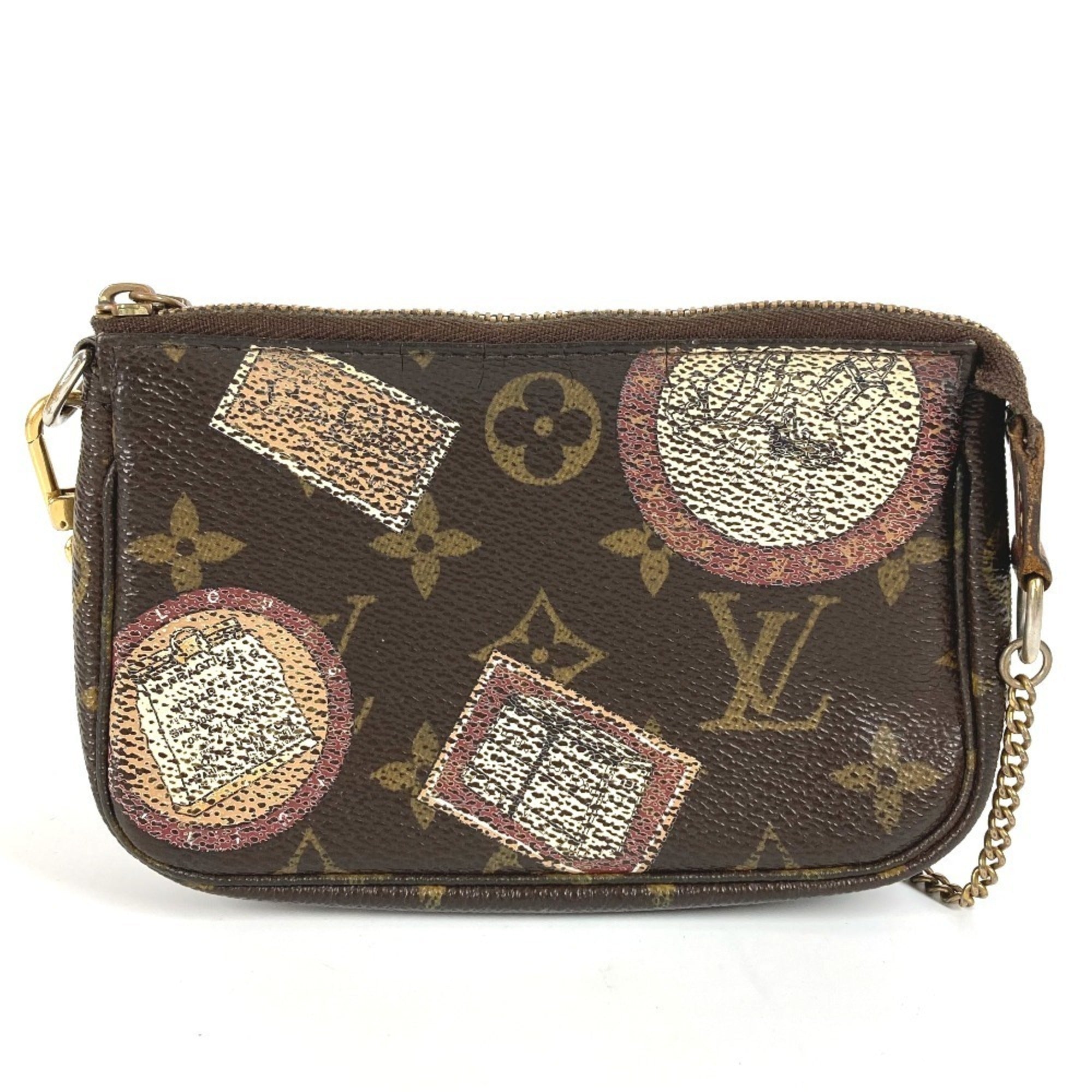 Louis Vuitton Brown Monogram Monogram Handbag Pochette Shoulder Bag (Pre-Owned)