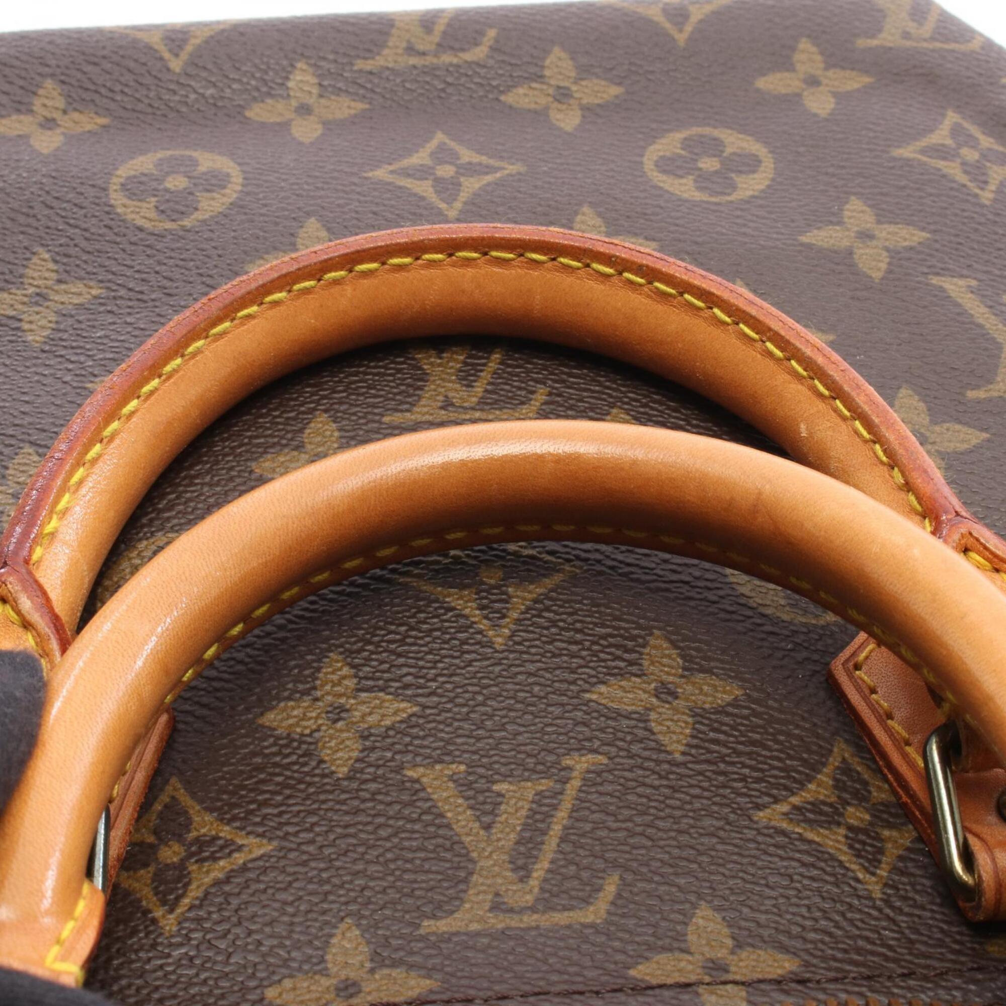 Louis Vuitton Brown Monogram Monogram Leather Handbag (Pre-Owned)