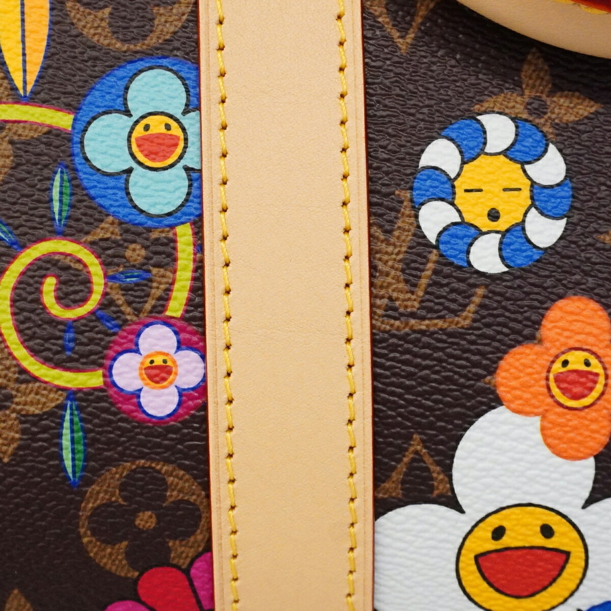 Louis Vuitton Brown Multi-Color Boston Bag (Pre-Owned)