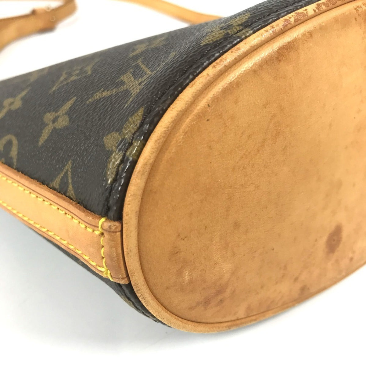 Louis Vuitton Brown Monogram Handbag Pochette Shoulder Bag (Pre-Owned)