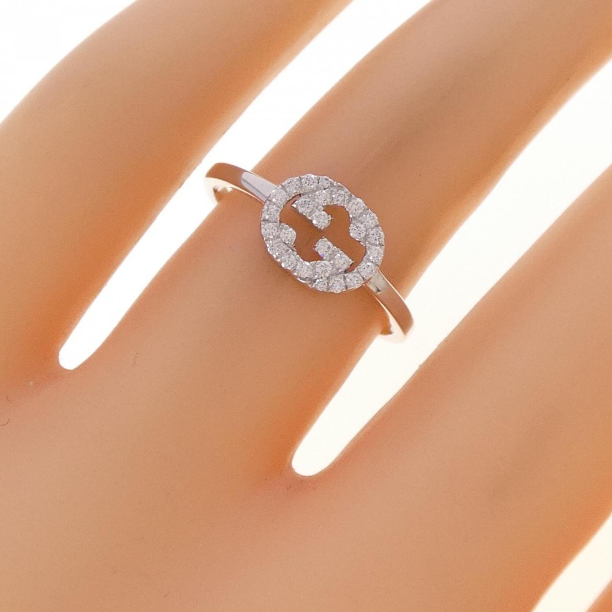 Gucci White Gold White Gold (18K) Band Ring (Pre-Owned)