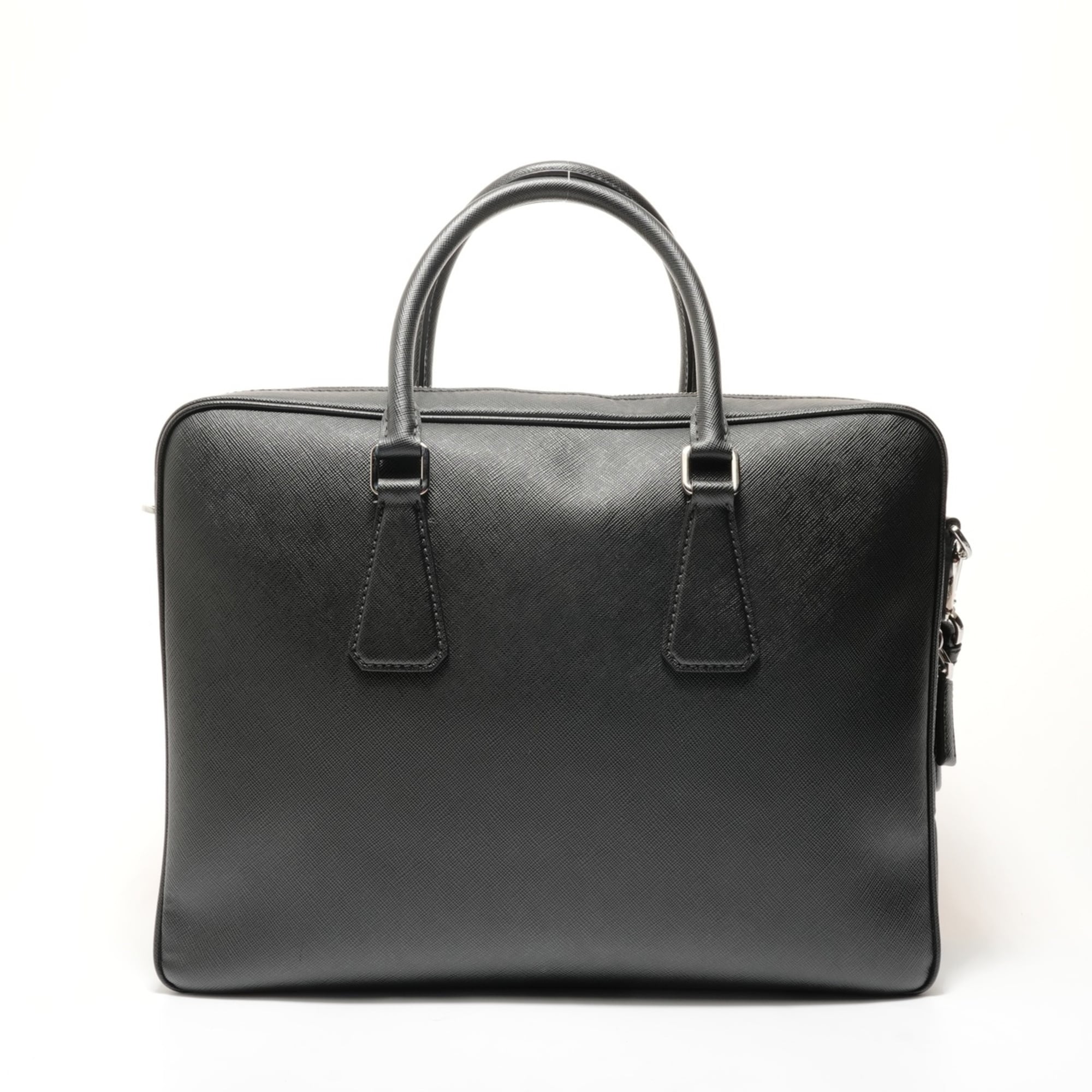 Prada Black Briefcase Handbag (Pre-Owned)