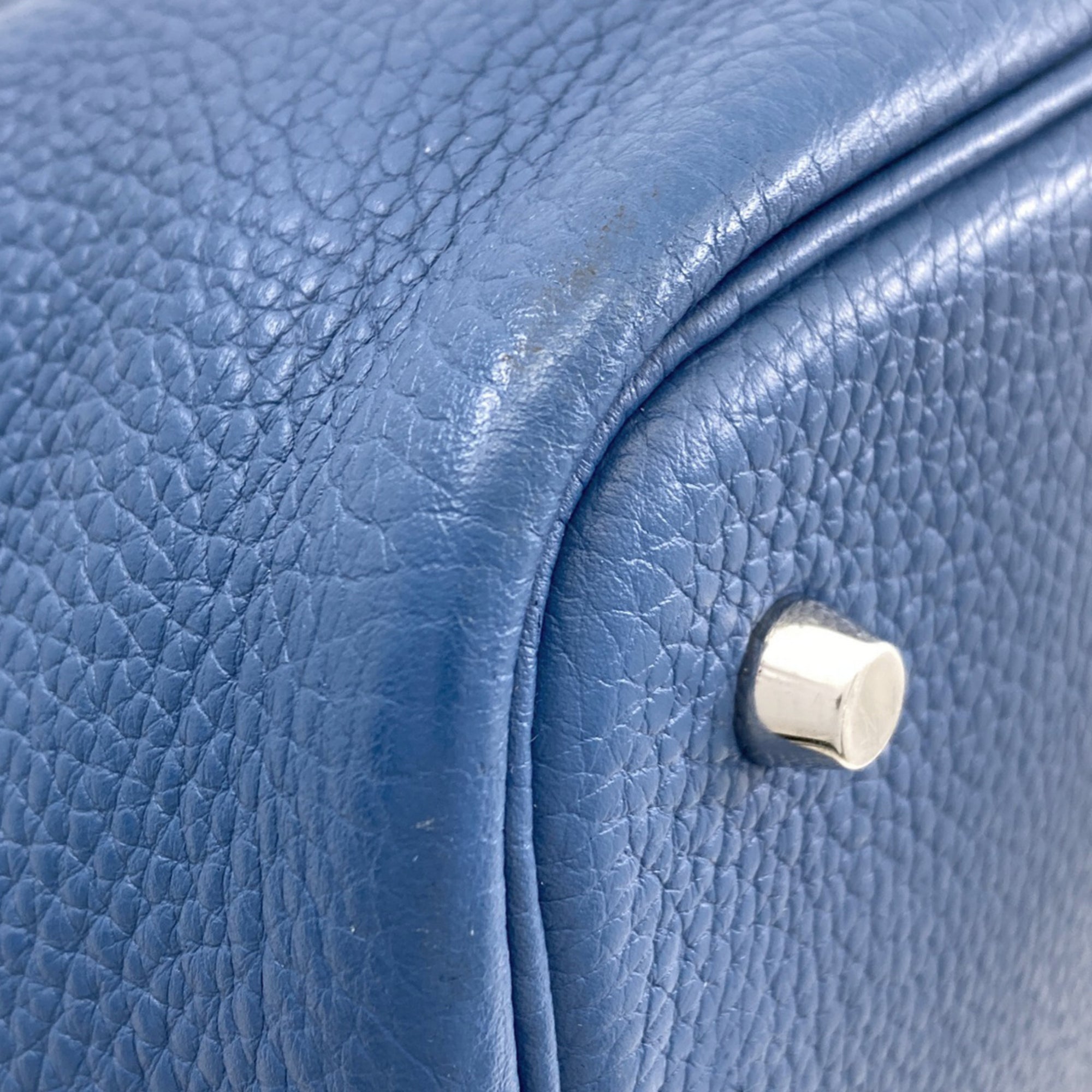 Hermes Blue Handbag (Pre-Owned)