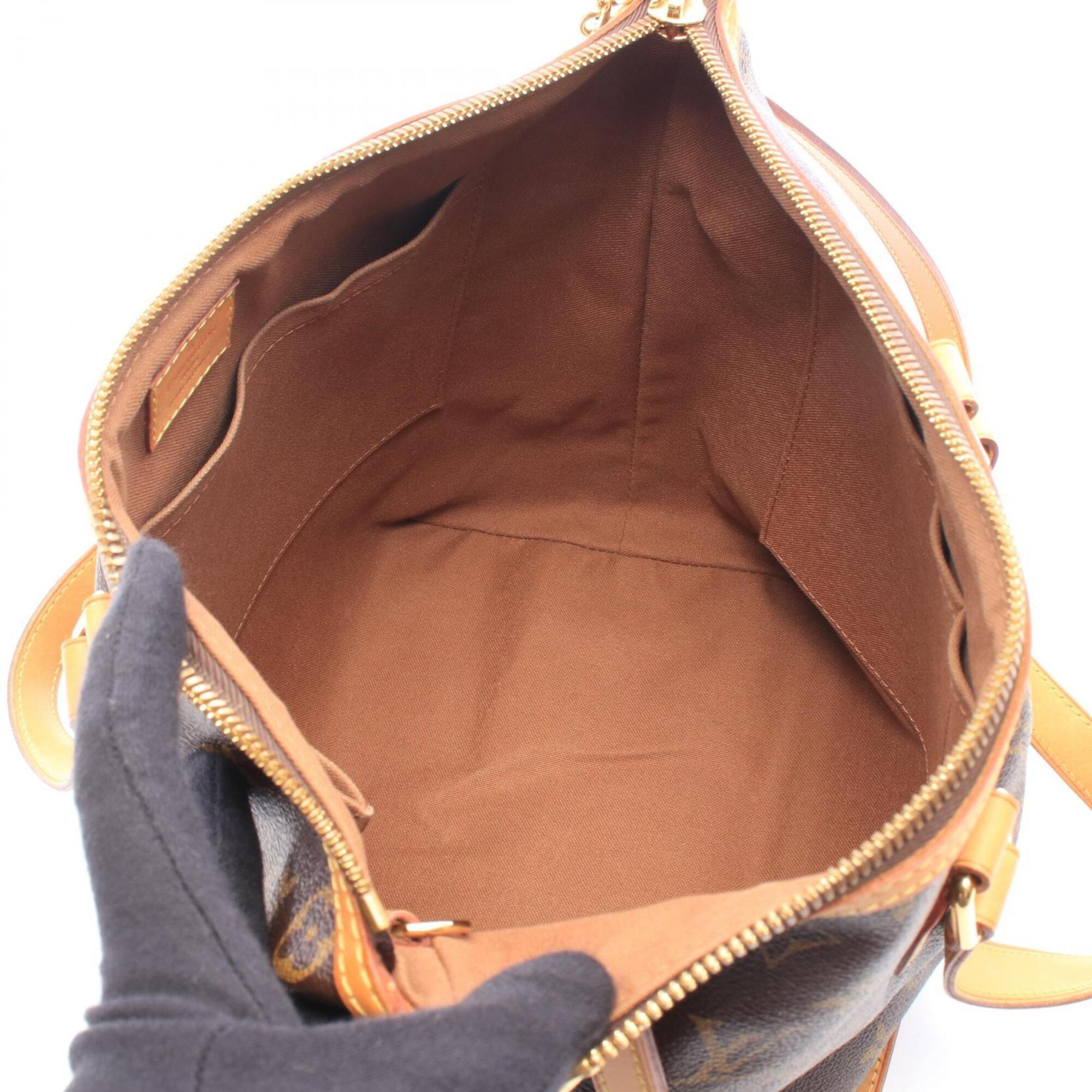 Louis Vuitton Brown Coated Canvas Pvc Leather Handbag (Pre-Owned)