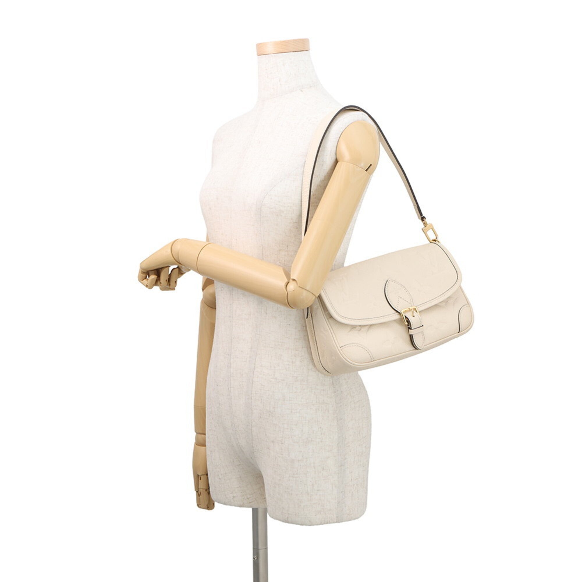 Louis Vuitton Monogram Empreinte Gold Monogram Empreinte Handbag Shoulder Bag (Pre-Owned)