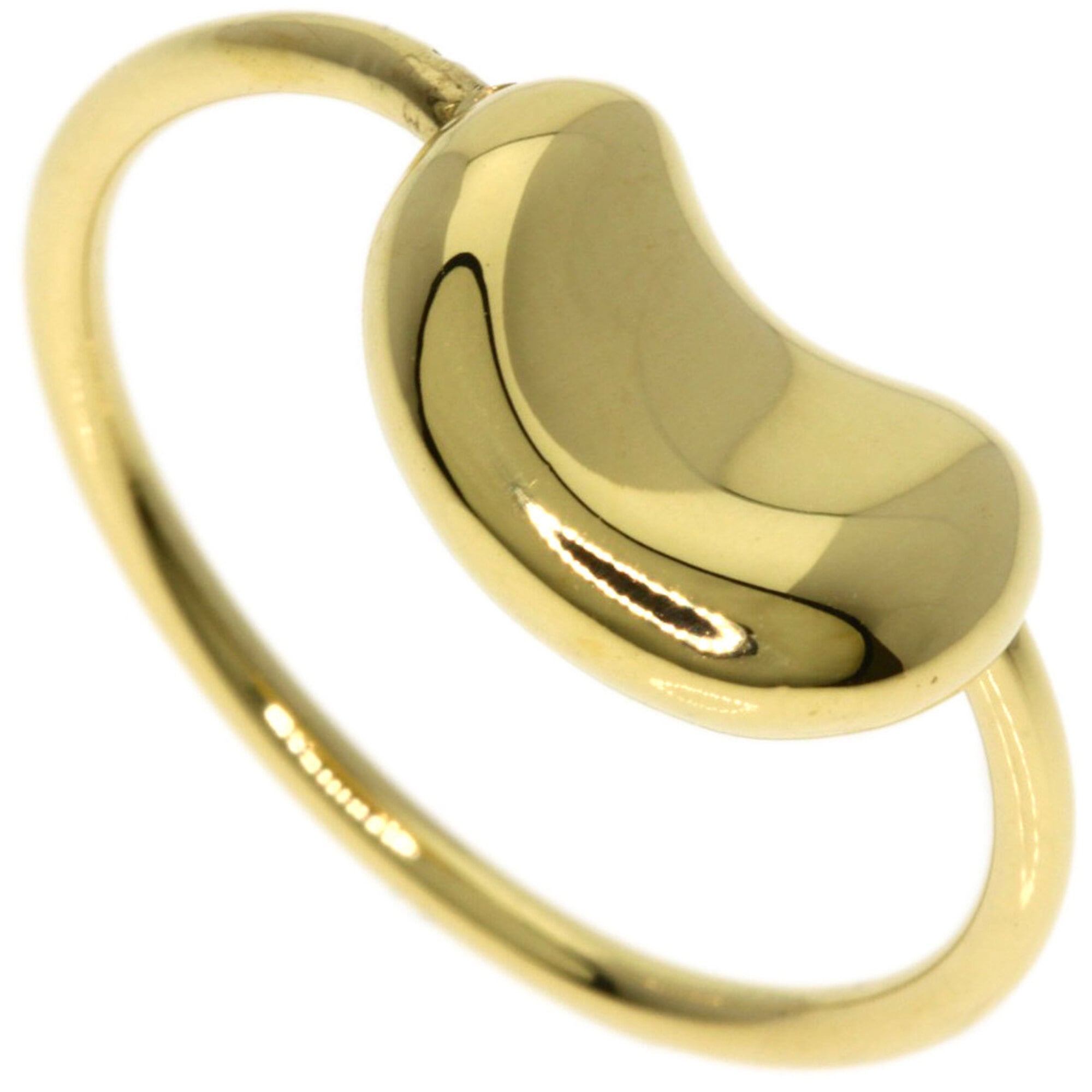 Tiffany Bean Yellow Gold (18K) Band Ring (Pre-Owned)
