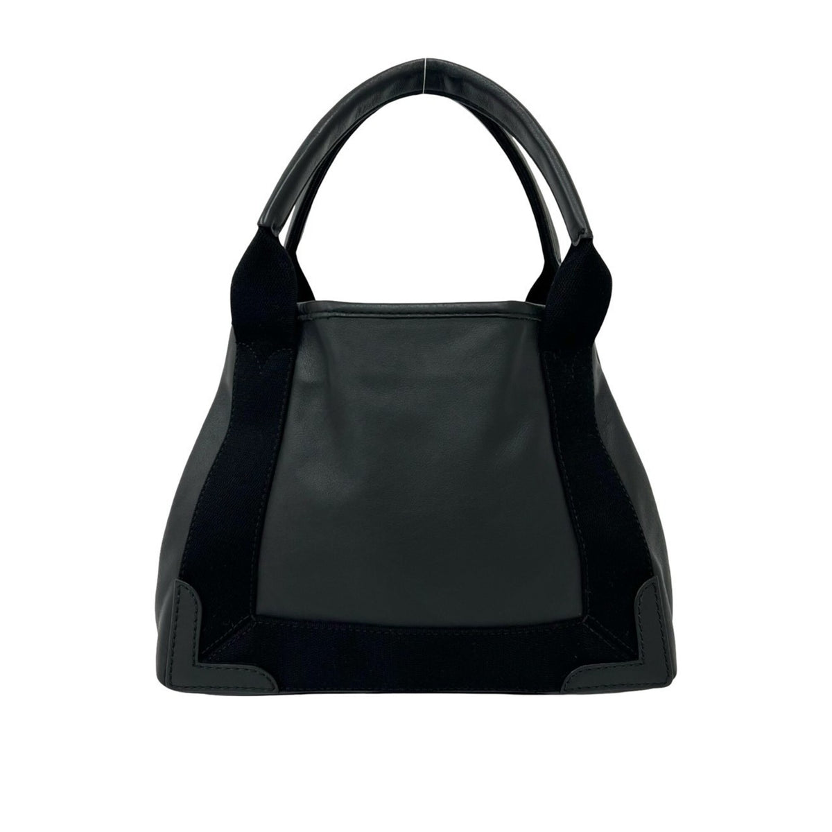 Balenciaga Black Leather Handbag Pouch Shoulder Bag (Pre-Owned)