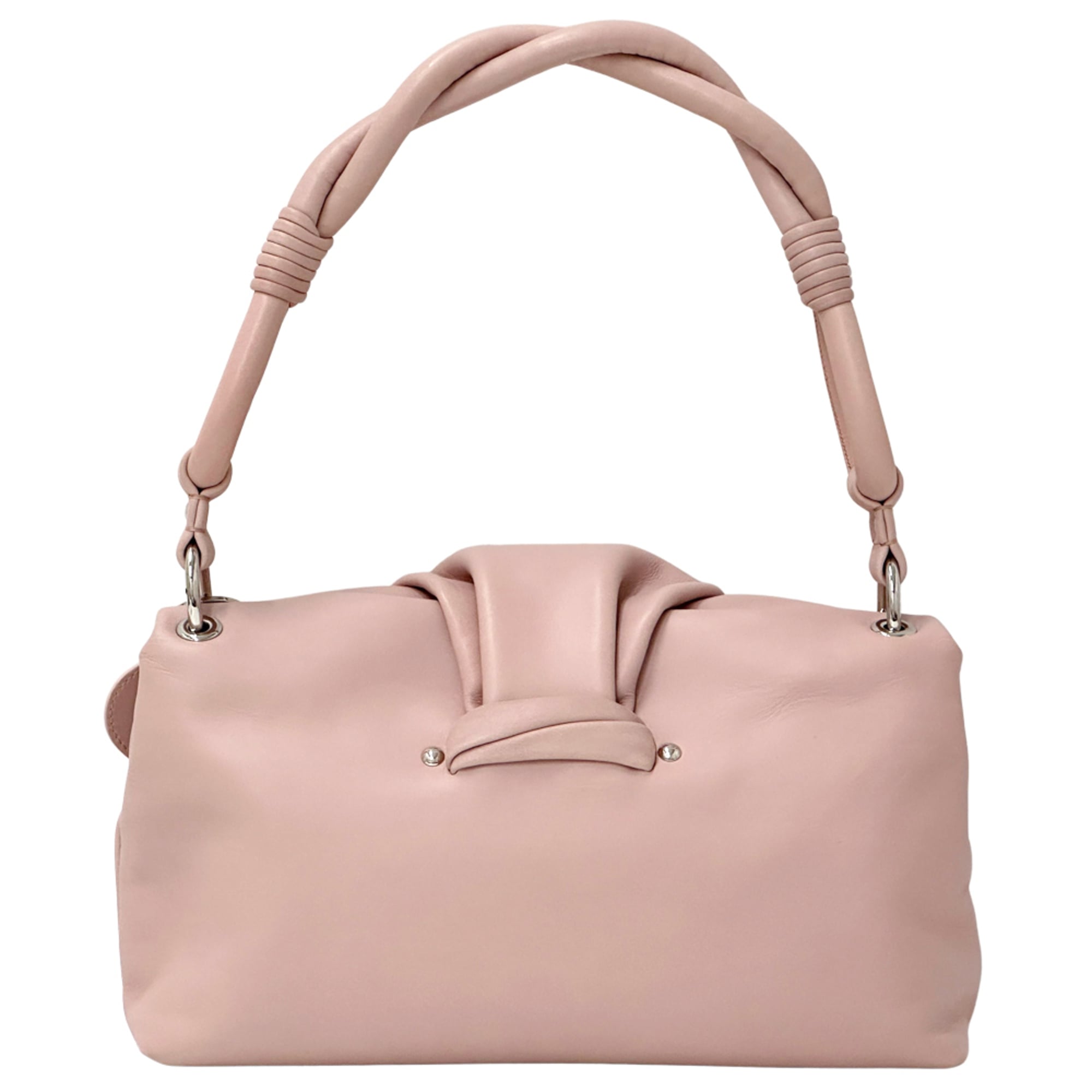 Christian Dior Pink Leather Handbag Shoulder Bag (Pre-Owned)