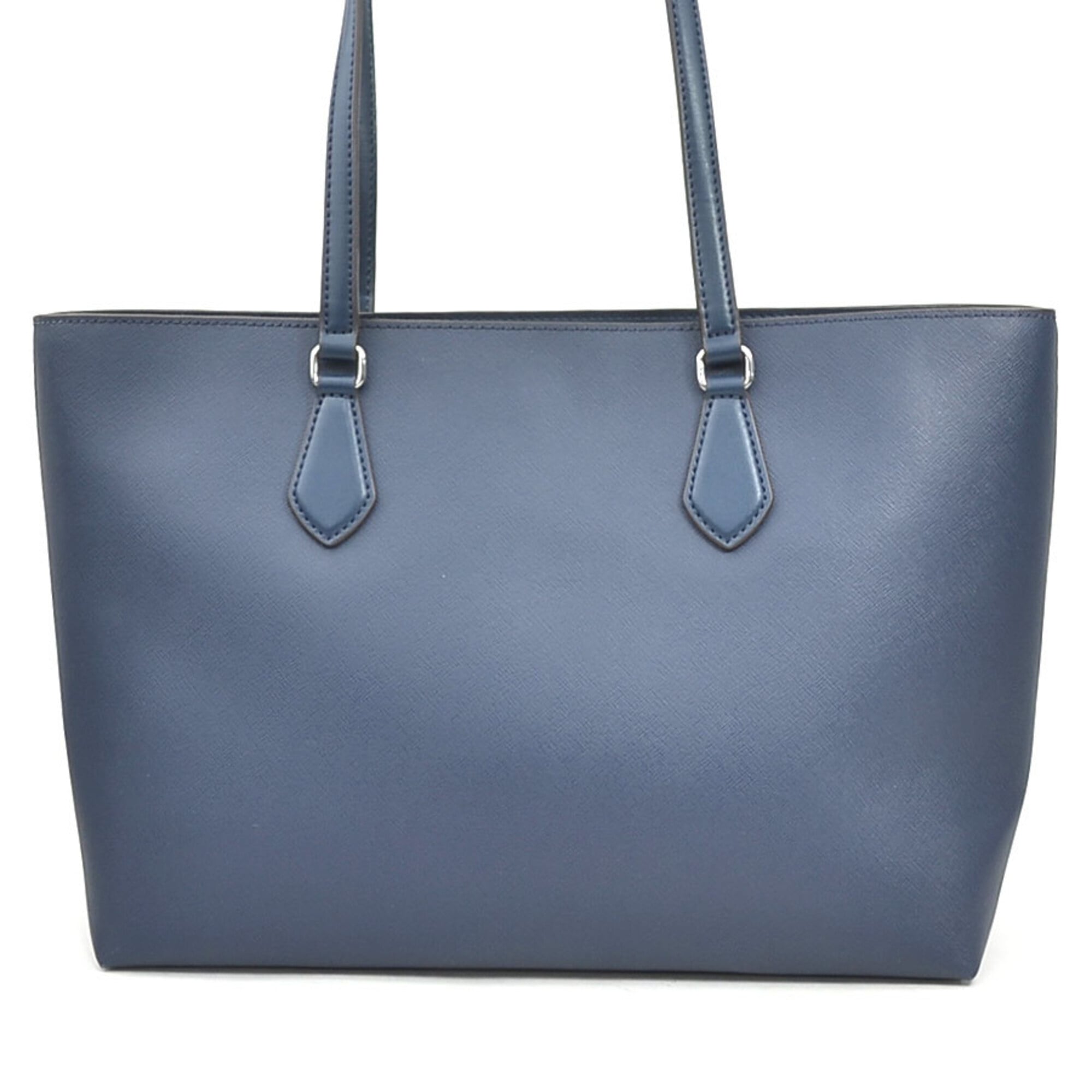 Michael Kors Navy Leather Shoulder Bag (Pre-Owned)