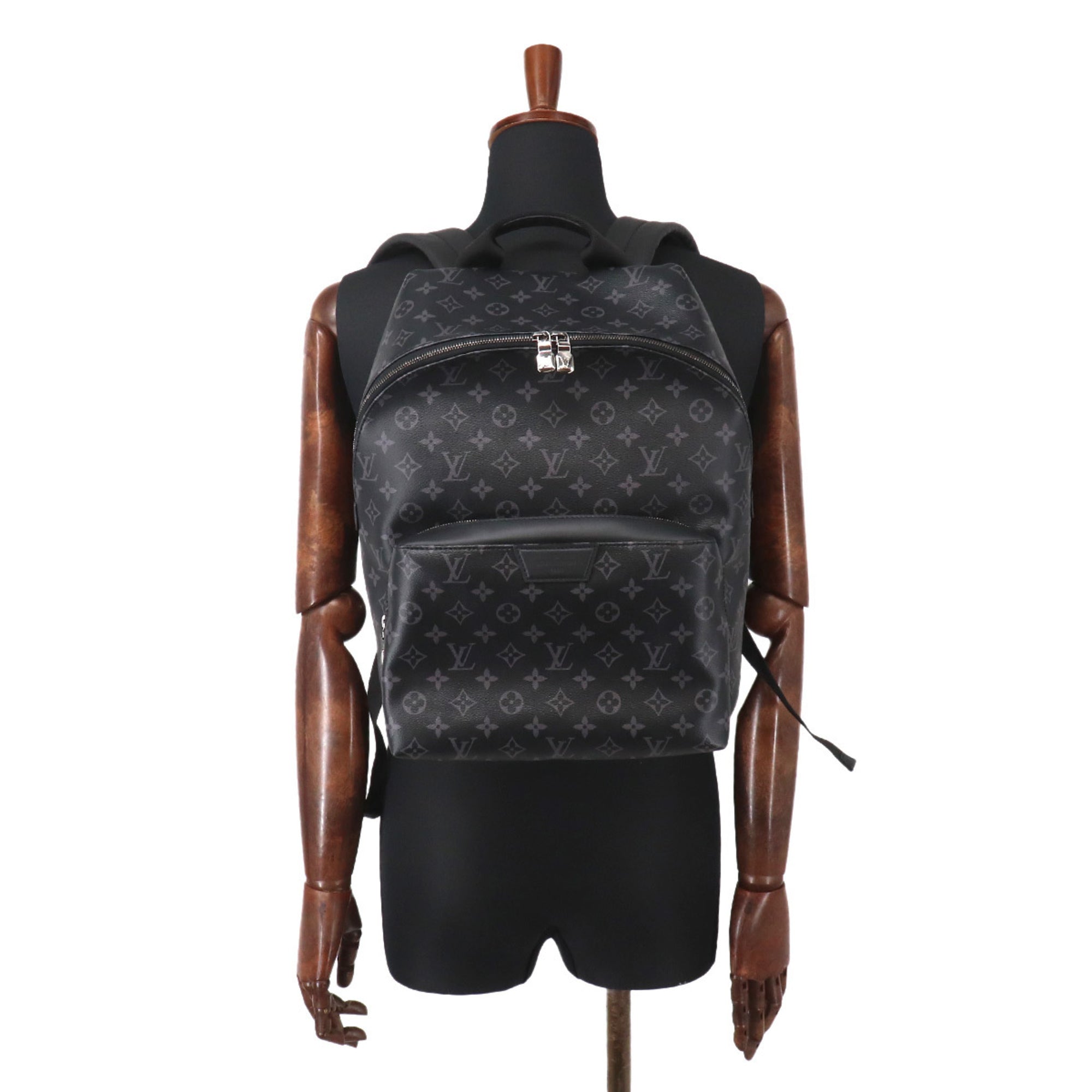 Louis Vuitton Black Monogram Eclipse Monogram Eclipse Backpack (Pre-Owned)