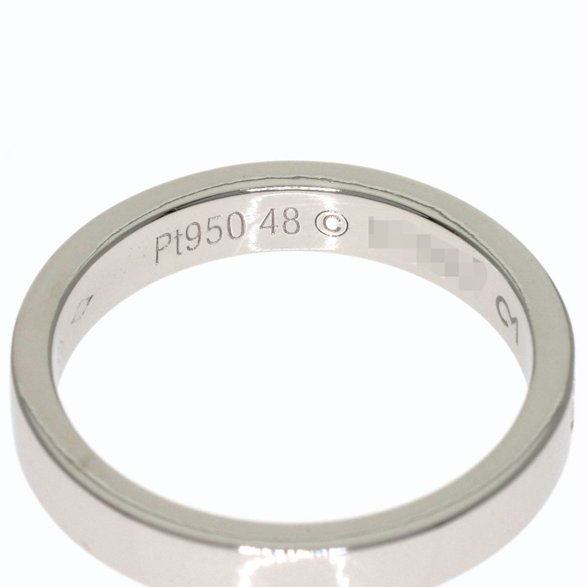 Cartier Platinum 950 Band Ring (Pre-Owned)