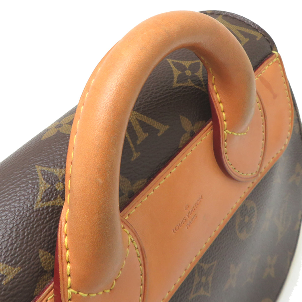 Louis Vuitton Pistache Monogram Leather Handbag (Pre-Owned)