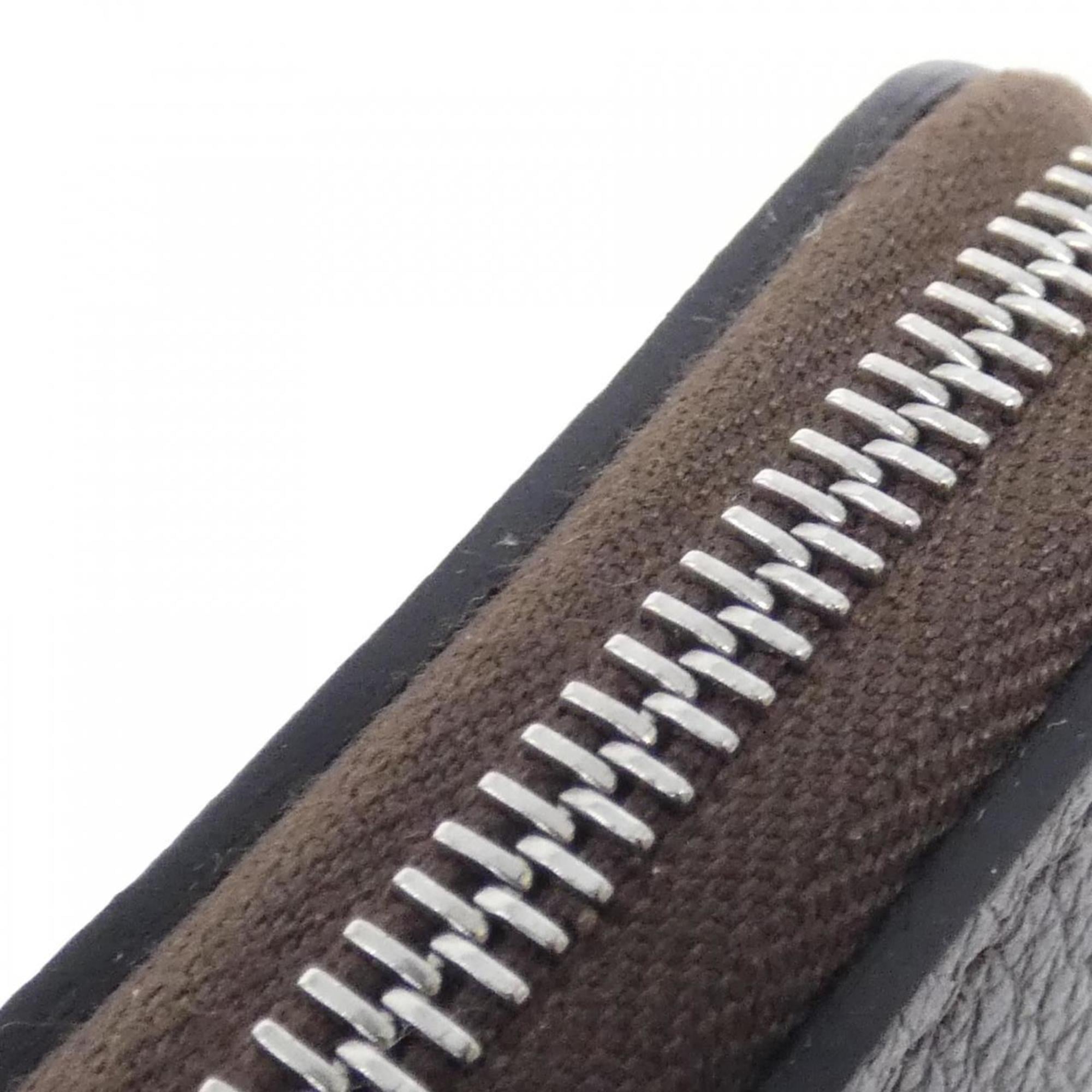 Hermes Celeste Mocha Silk Long Wallet (Bi-Fold) (Pre-Owned)