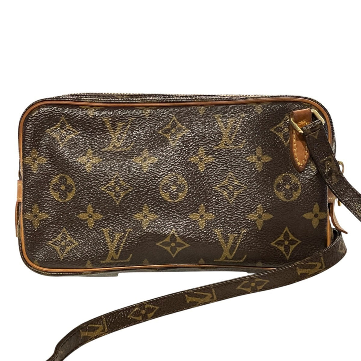 Louis Vuitton Monogram Brown Monogram Pochette Shoulder Bag (Pre-Owned)