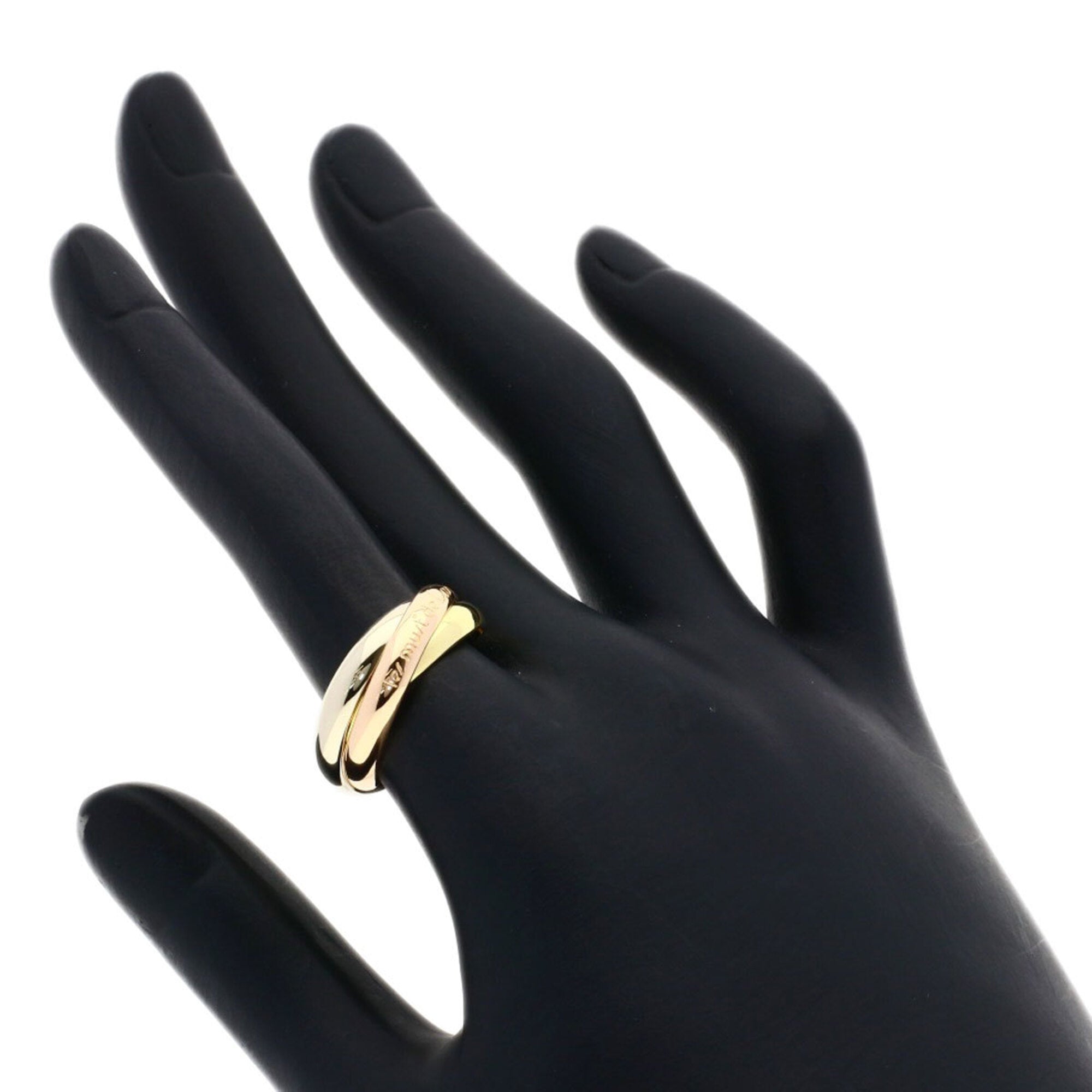 Cartier Yellow Gold (18K) Pink Gold (18K) White Gold (18K) Band Ring (Pre-Owned)